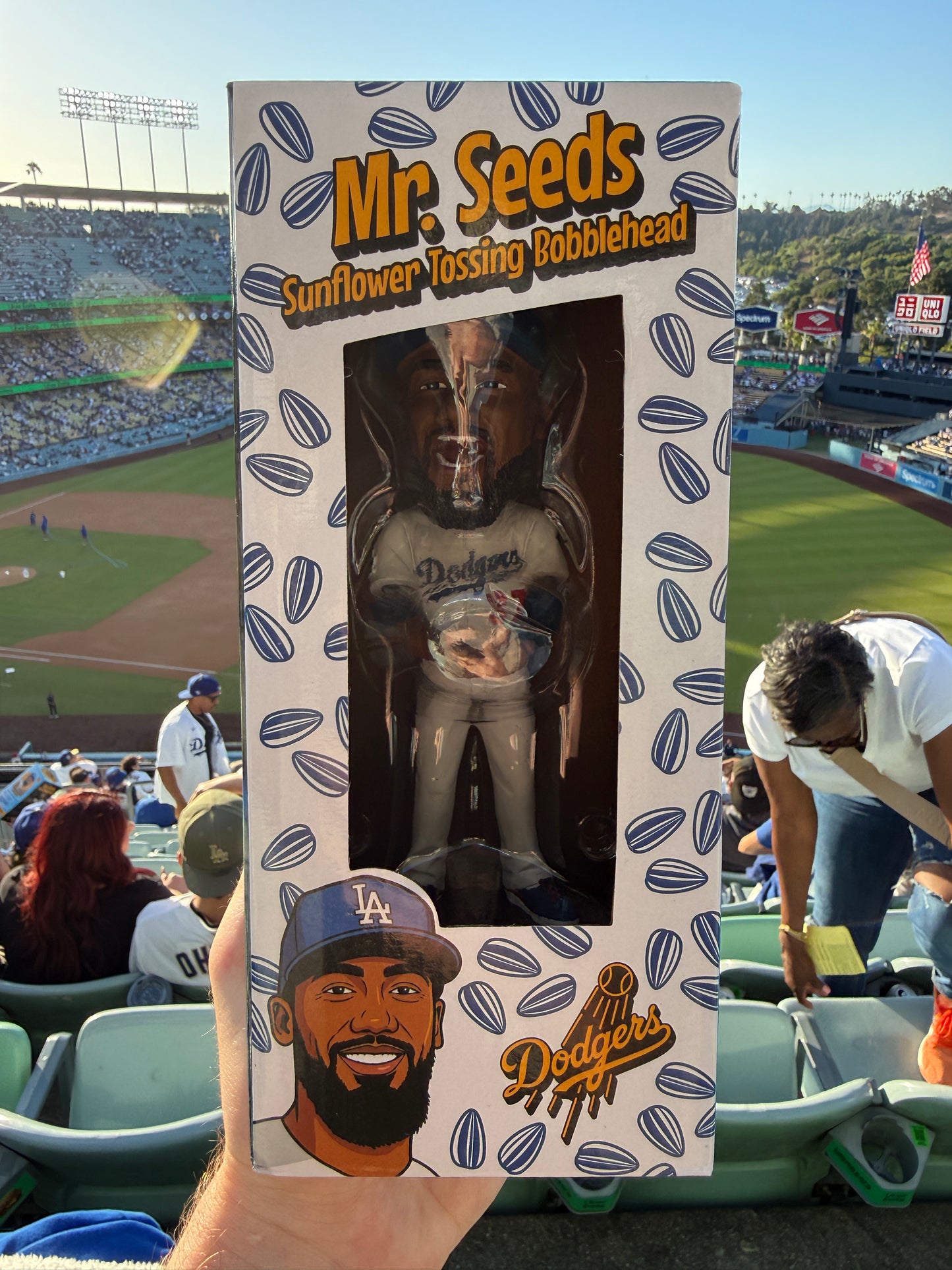 Teoscar Hernandez Mr. Seeds Bobblehead Los Angeles Dodgers SGA 5/30/26