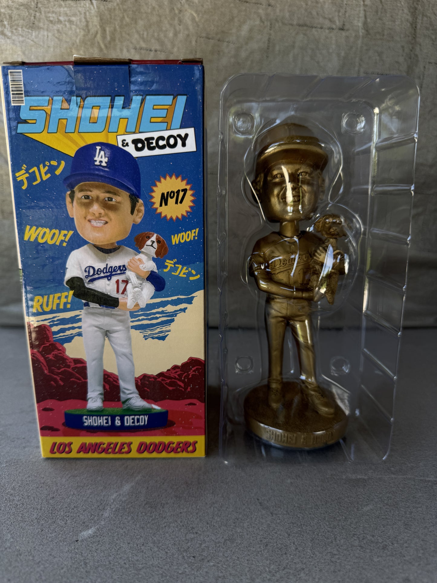 Ohtani and Decoy Gold Edition LA Dodgers Bobblehead SGA 8/28/24 /2000