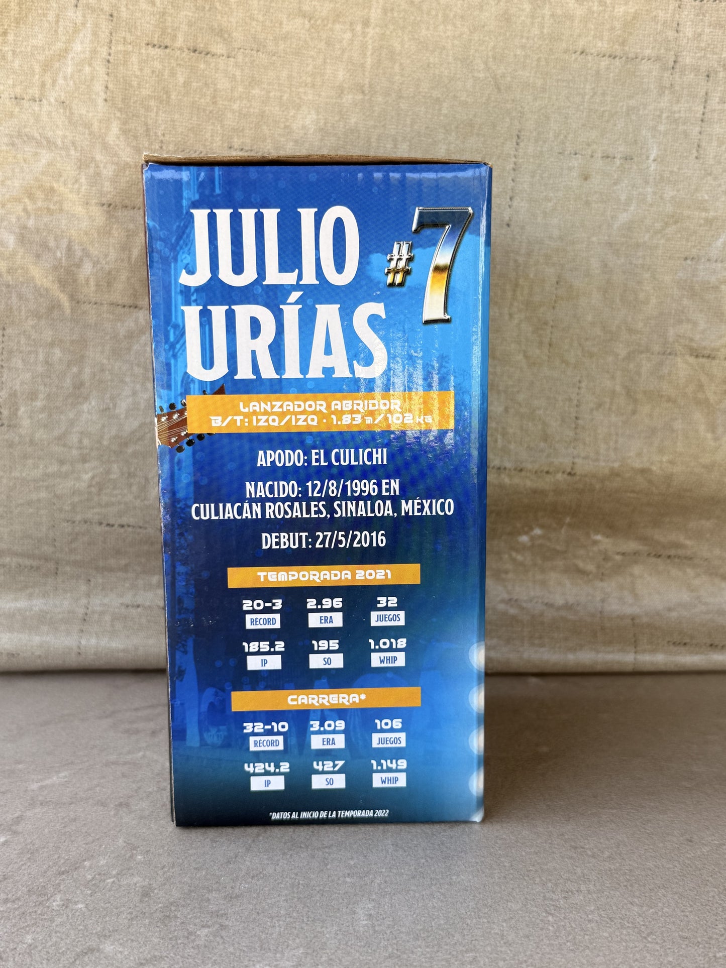Julio Urias Bobblehead LA Dodgers SGA 5/31/22
