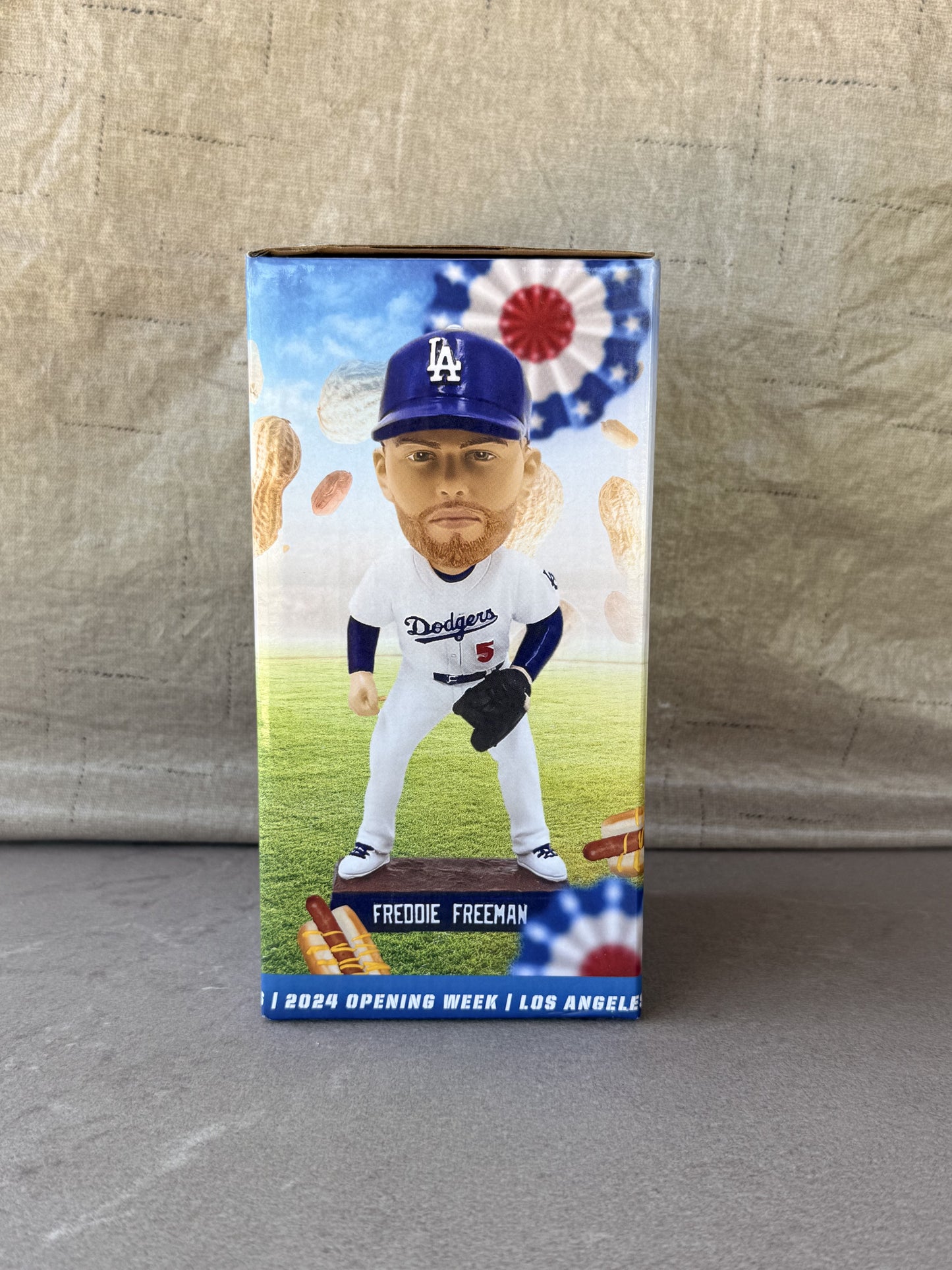 Freddie Freeman 2024 Opening Week Bobblehead LA Dodgers SGA 3/30/24