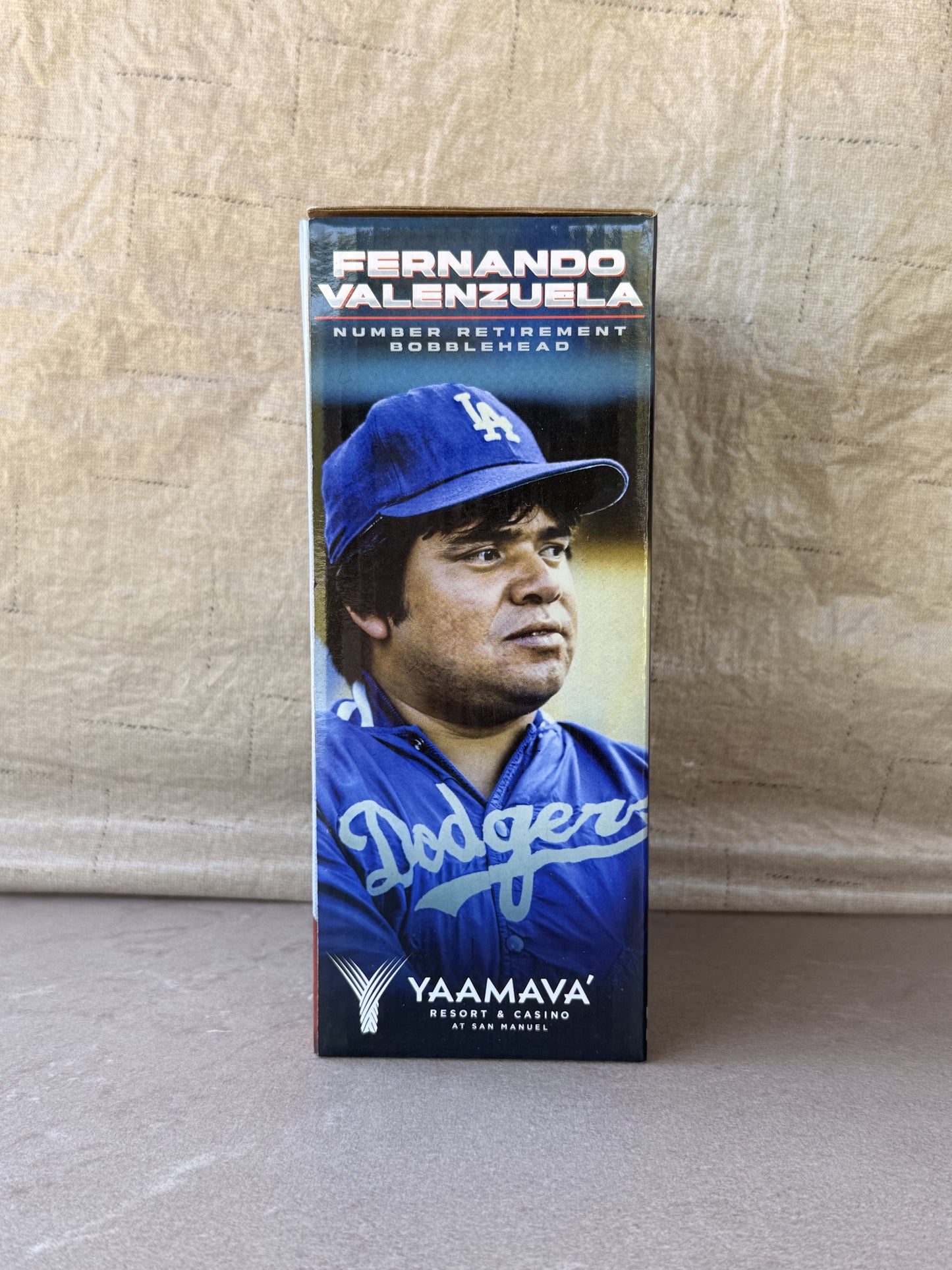 Fernando Valenzuela Number Retirement Bobblehead LA Dodgers SGA 8/11/23