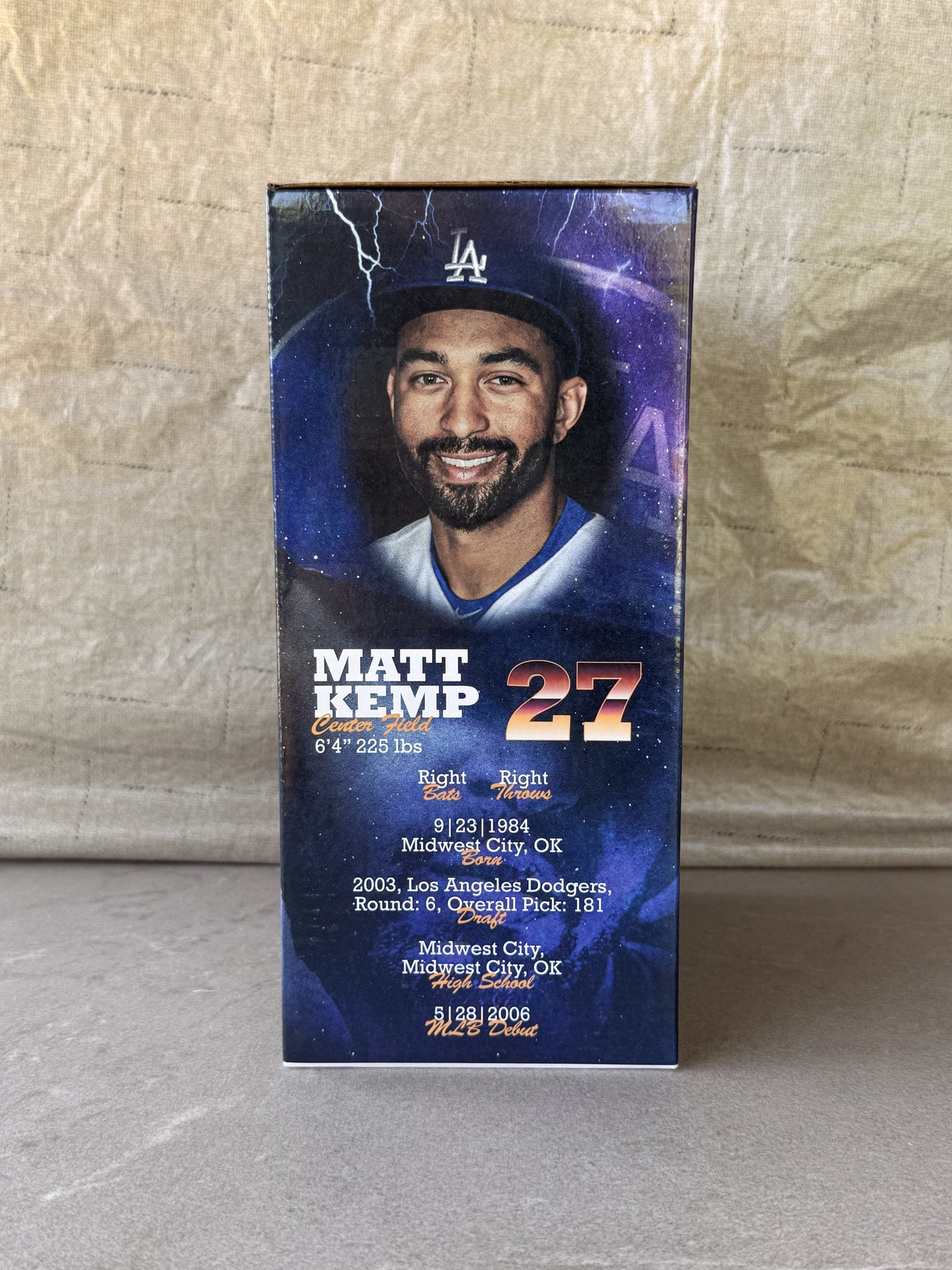 Matt Kemp Bobblehead LA Dodgers SGA 8/11/24