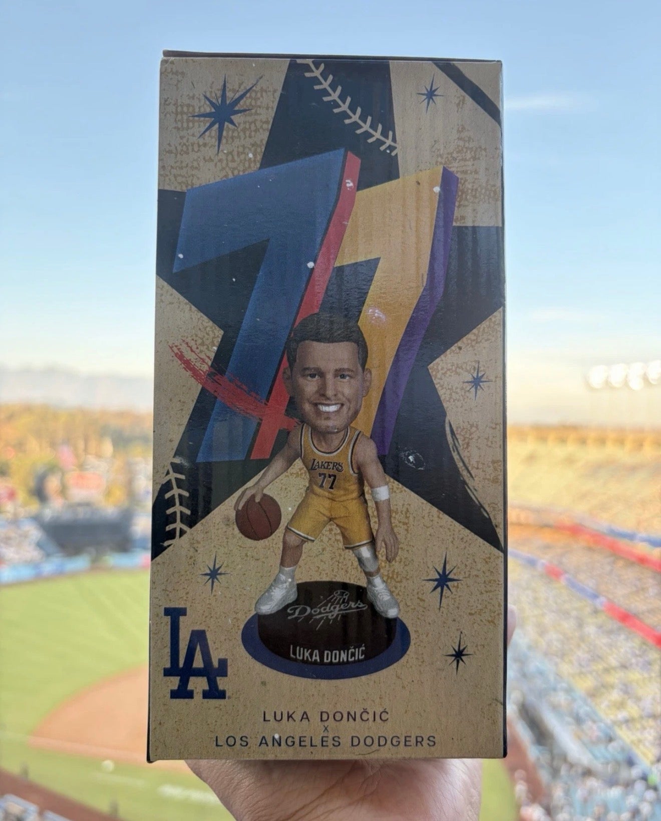 LUKA DONČIĆ ボブルヘッド LOS ANGELES DODGERS Luka Doncic Bobblehead LA Dodgers SGA 8/21/26 – Everything SGA