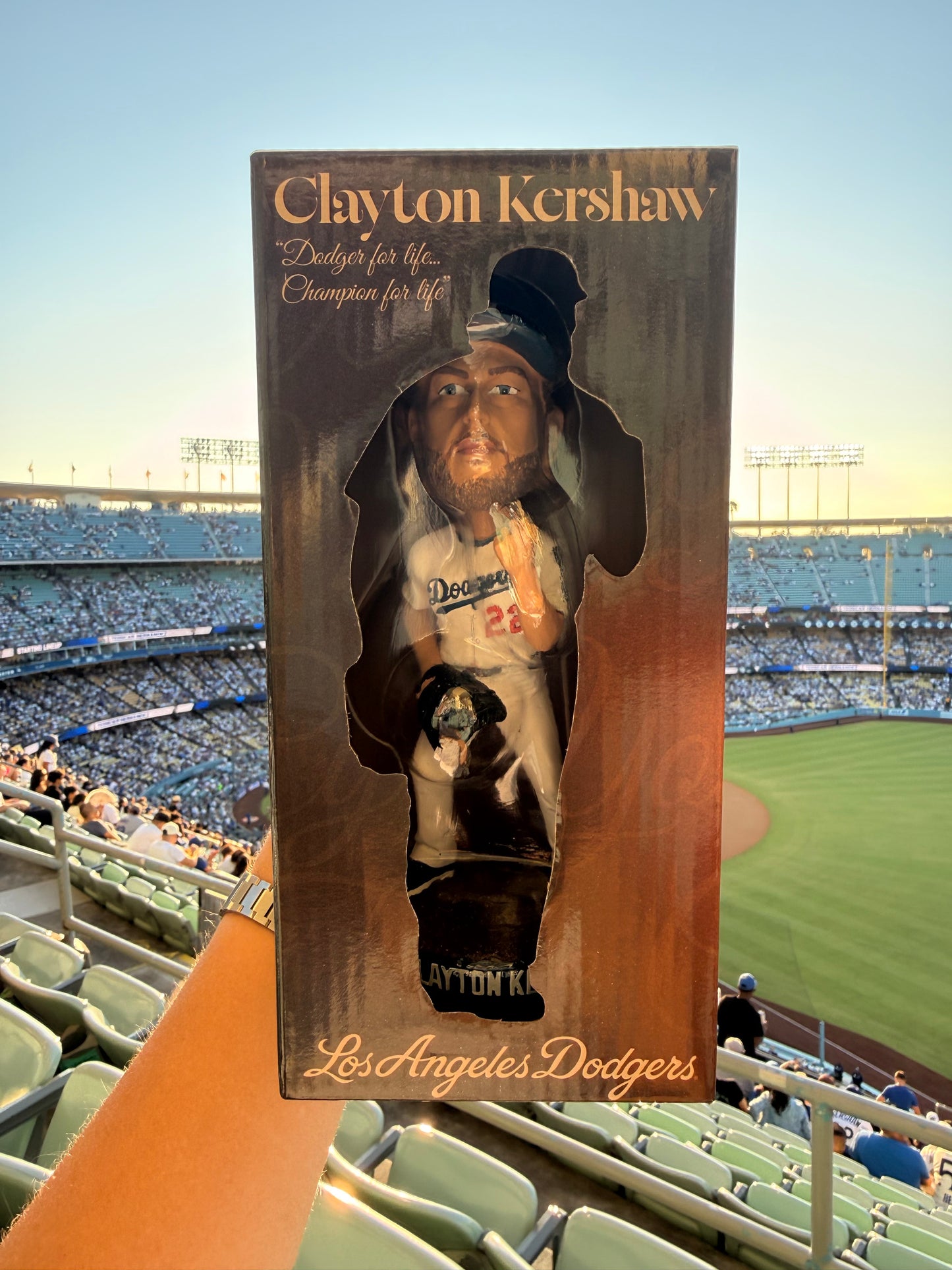 Clayton Kershaw Bobblehead LA Dodgers SGA 8/14/26
