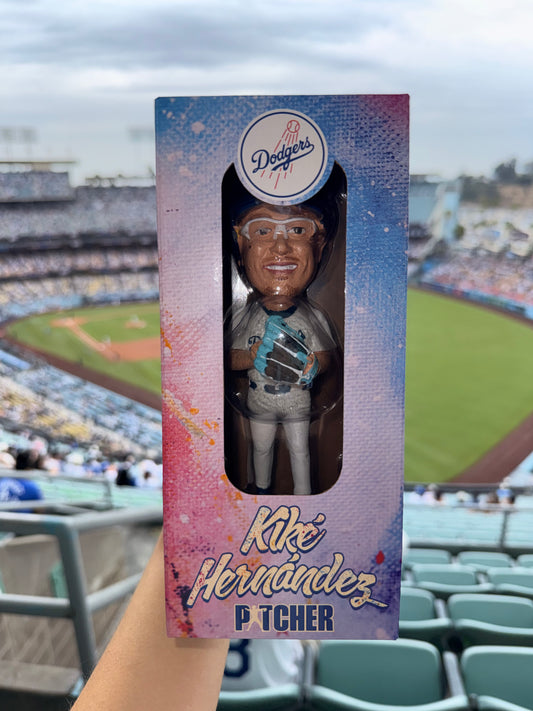 LA Dodgers Kike Hernandez Pitching Bobblehead SGA 7/12/26