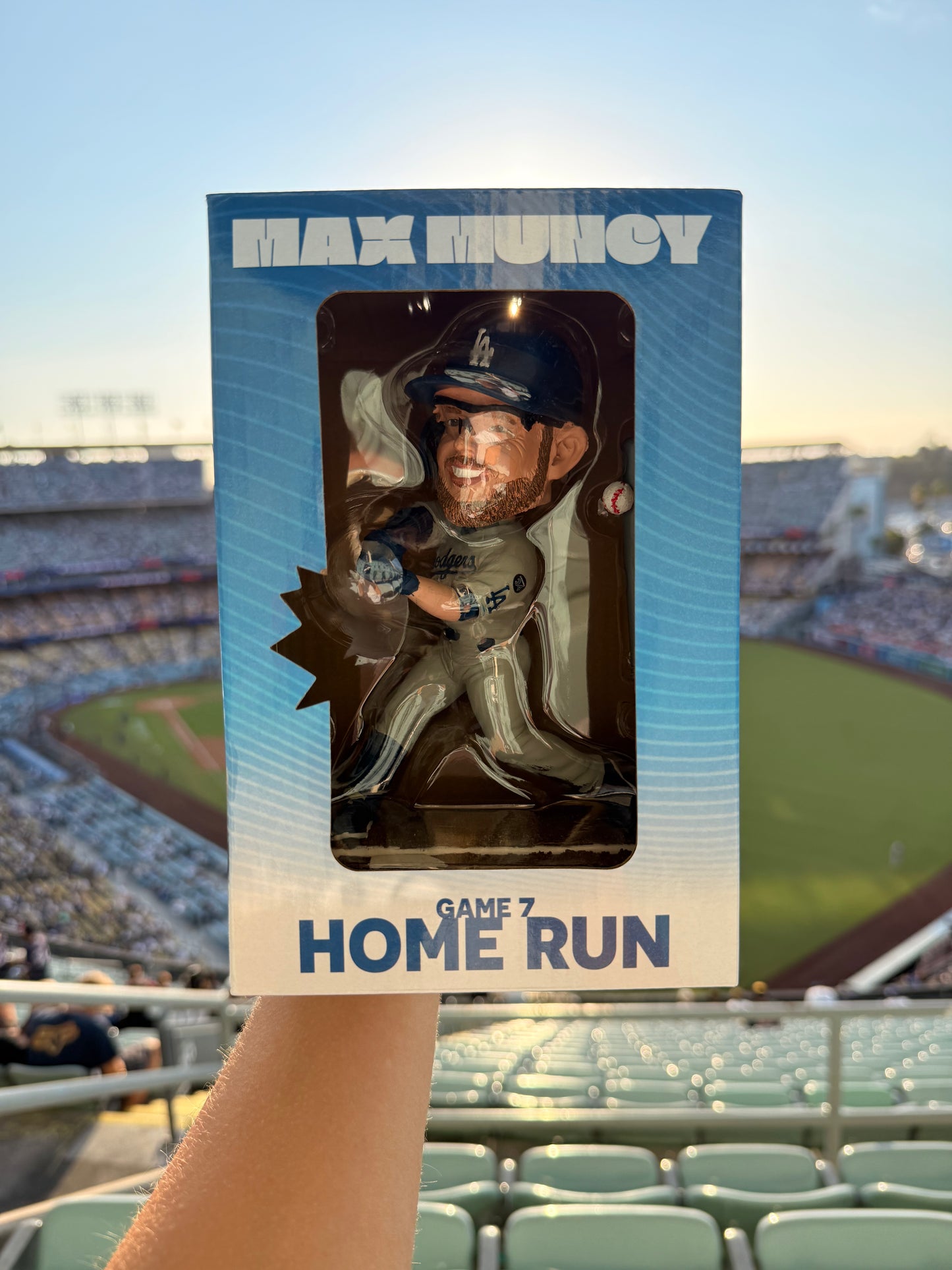 Max Muncy LA Dodgers "Game 7 Home Run" Bobblehead SGA 8/10/26