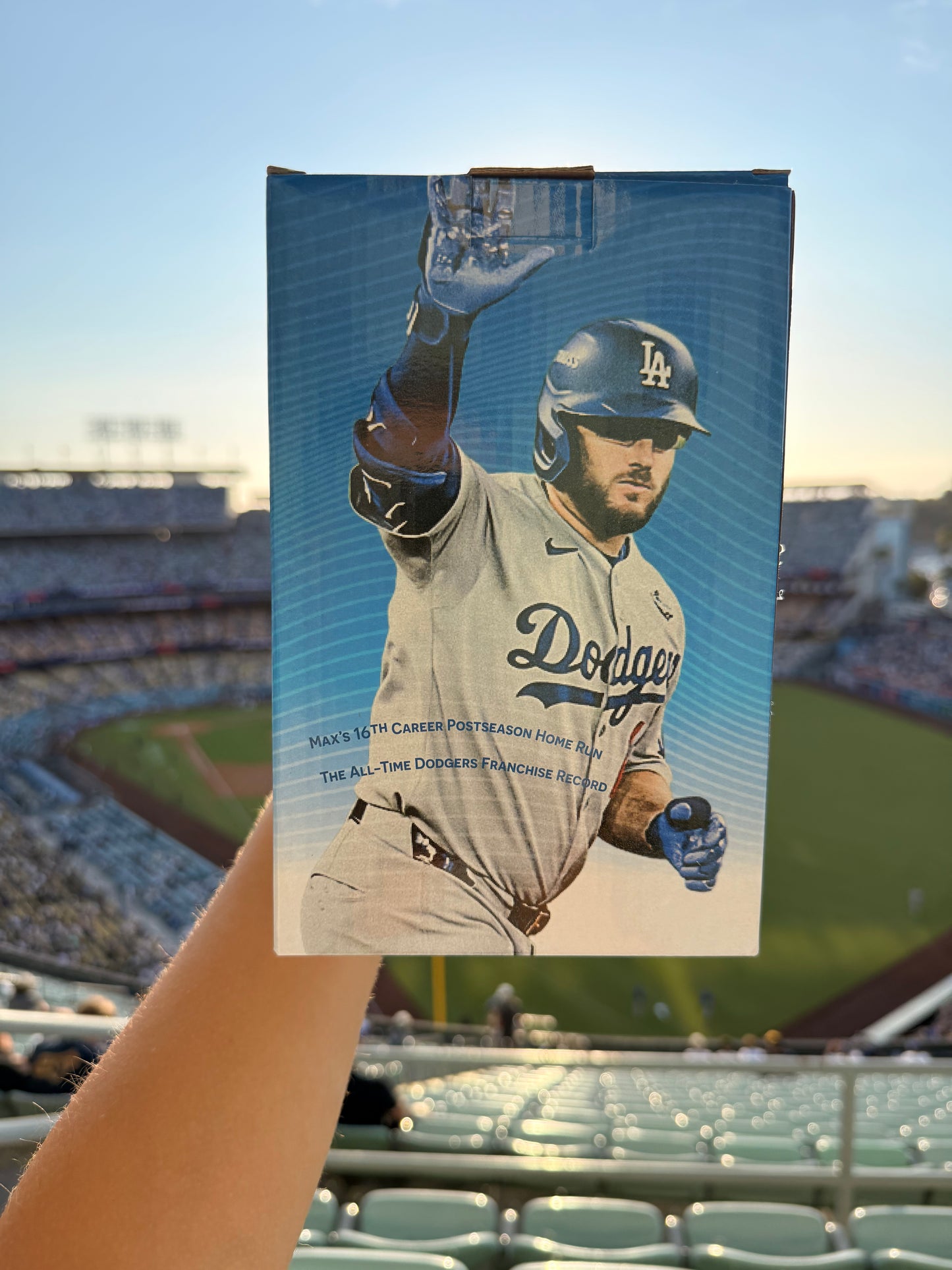 Max Muncy LA Dodgers "Game 7 Home Run" Bobblehead SGA 8/10/26