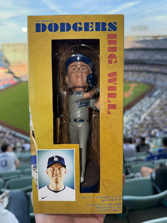 Will Smith Game 7 Home Run Bobblehead Los Angeles Dodgers SGA 3/28/26