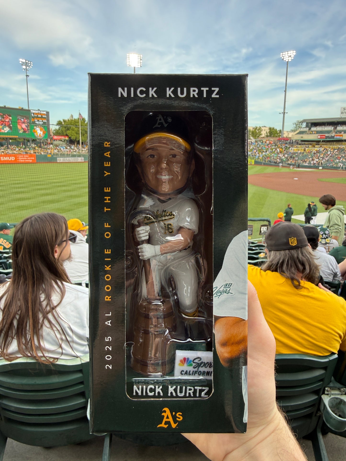 Sacramento Athletics A's 2026 Nick Kurtz SGA Bobblehead 04/17/26