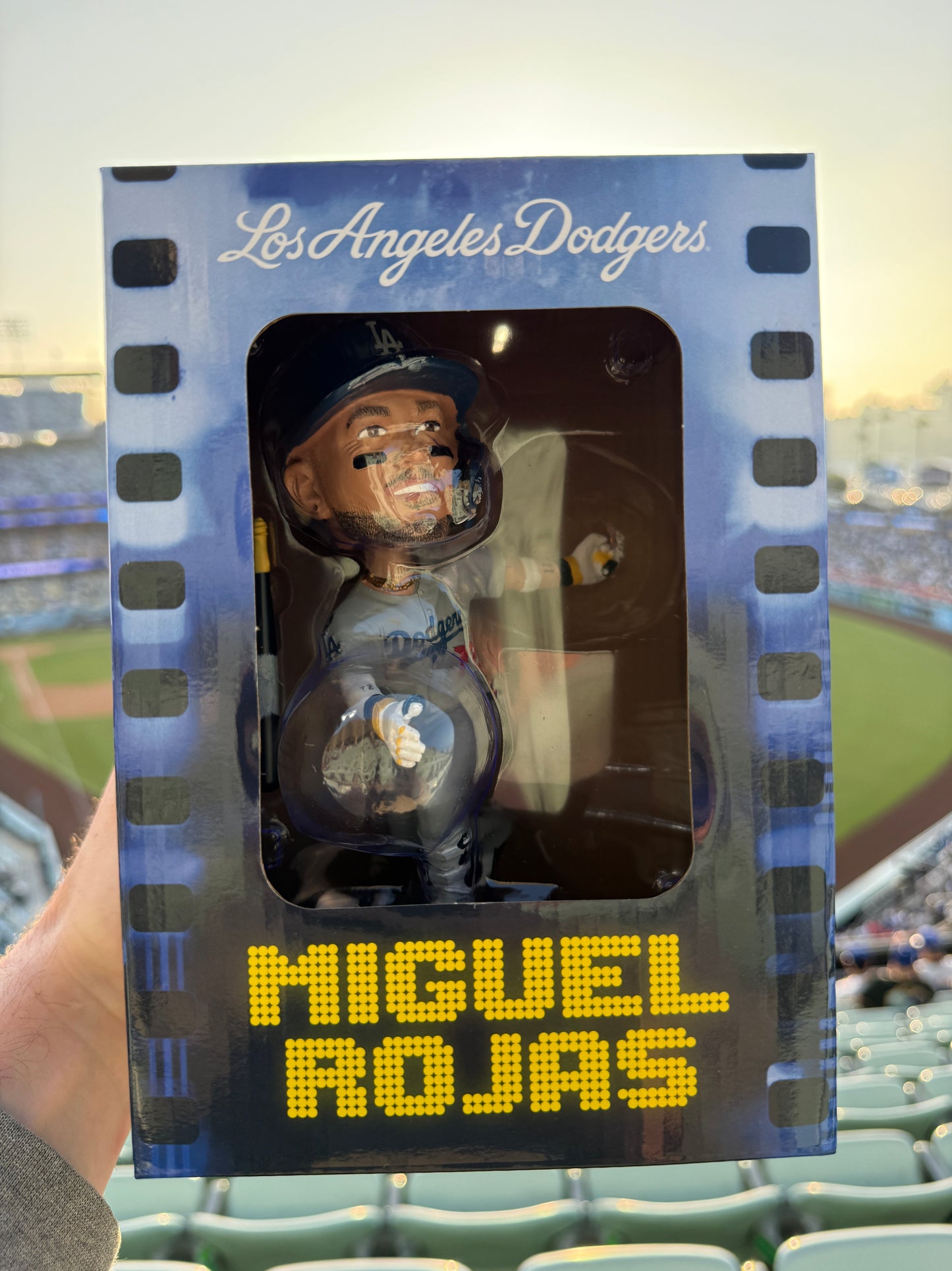 LA Dodgers Miguel Rojas Game 7 Home Run Bobblehead 5/8/26 Presale