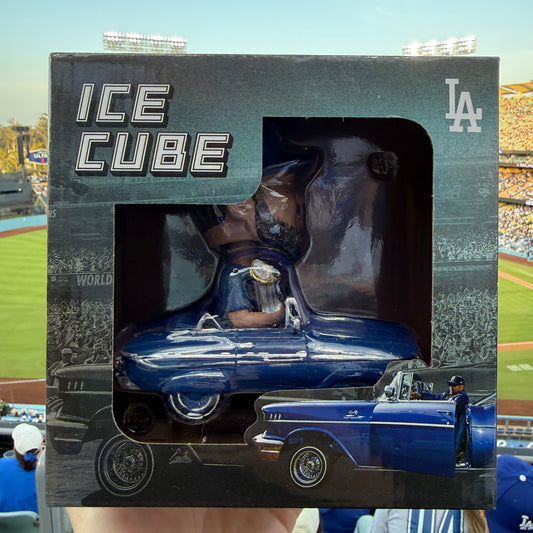 LA Dodgers Ice Cube Lowrider WS Trophy Bobblehead