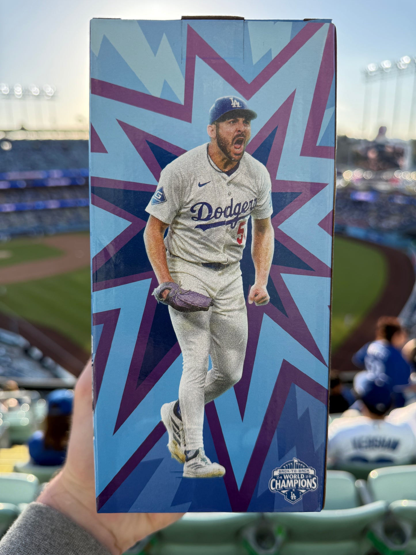 Alex Vesia Los Angeles Dodgers Bobblehead SGA 5/29/26