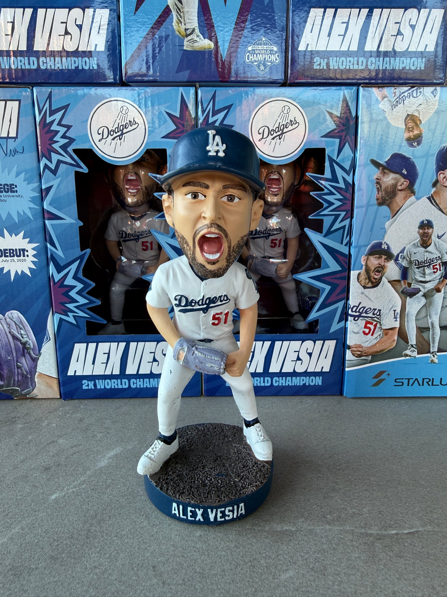 Alex Vesia Los Angeles Dodgers Bobblehead SGA 5/29/26