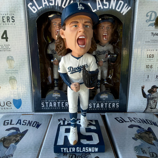 LA Dodgers Tyler Glasnow Starter Series Bobblehead SGA 6/6/26