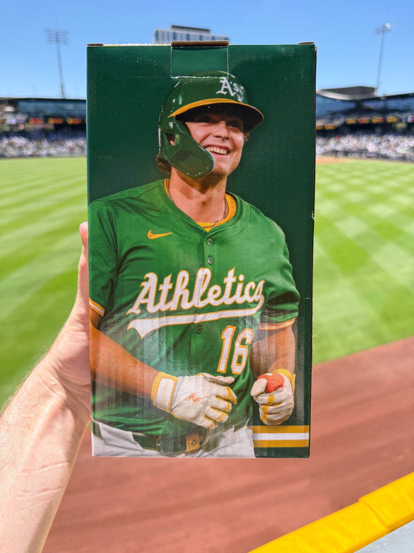 Nick Kurtz Oakland Athletics SGA bobblehead — angle