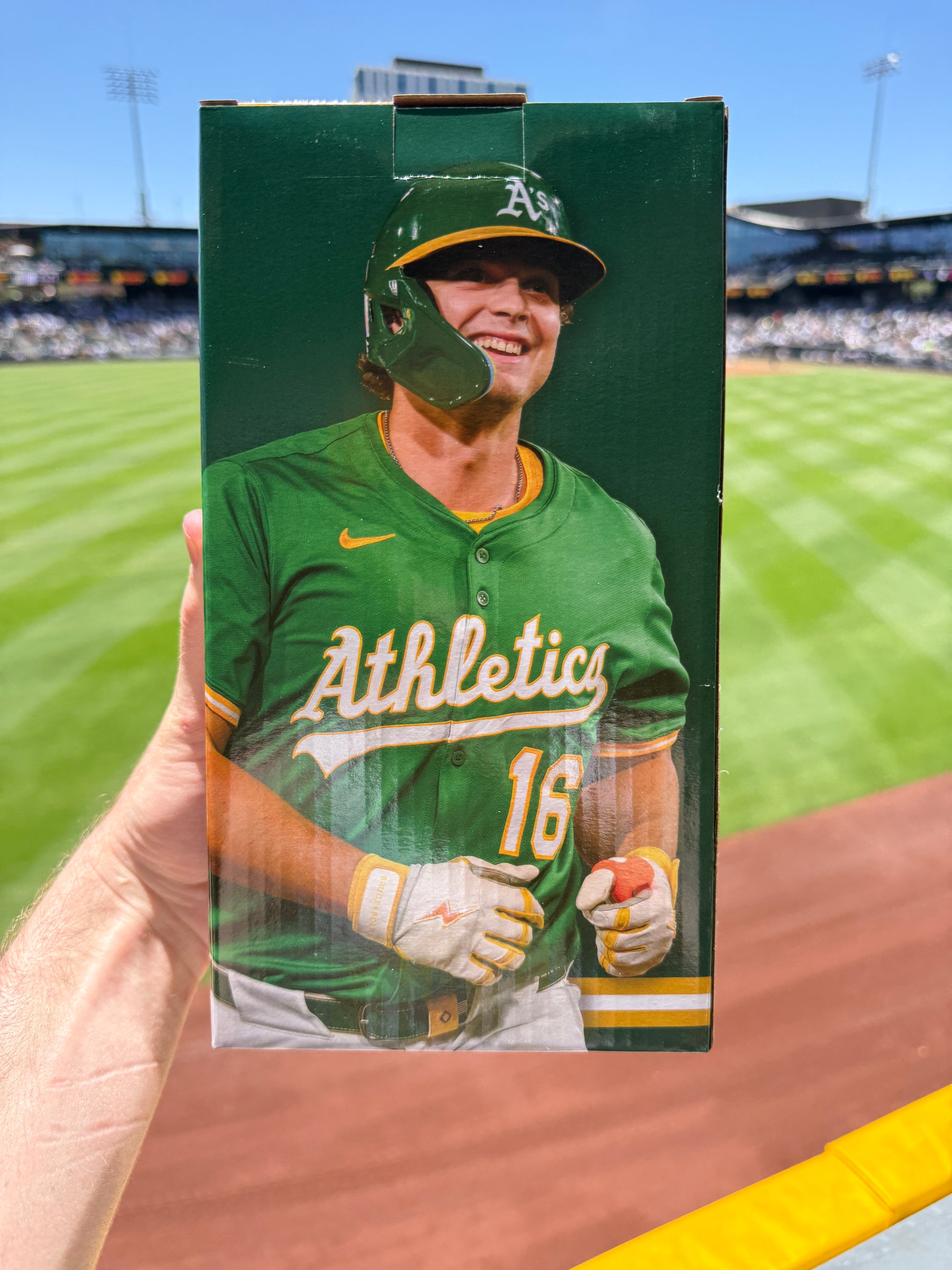 Nick Kurtz Oakland Athletics SGA bobblehead — angle