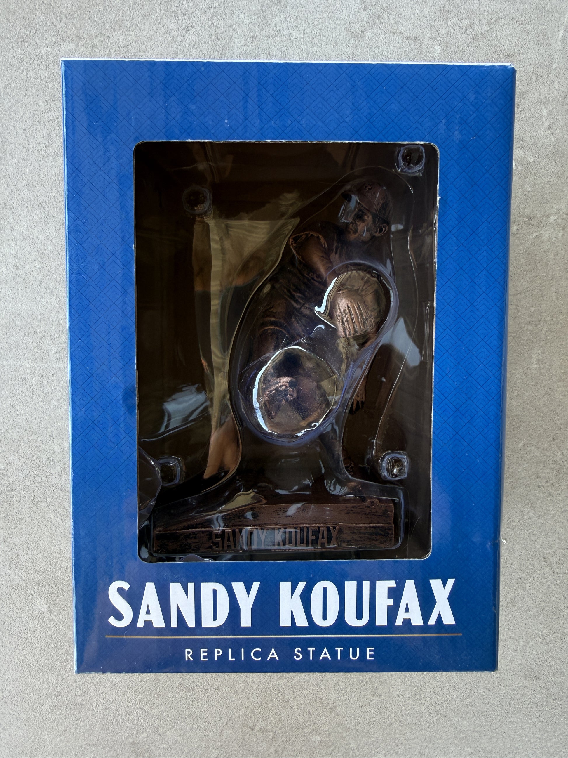Sandy Koufax Los Angeles Dodgers replica statue sealed in box — SGA, Dodger Stadium 6/18/22