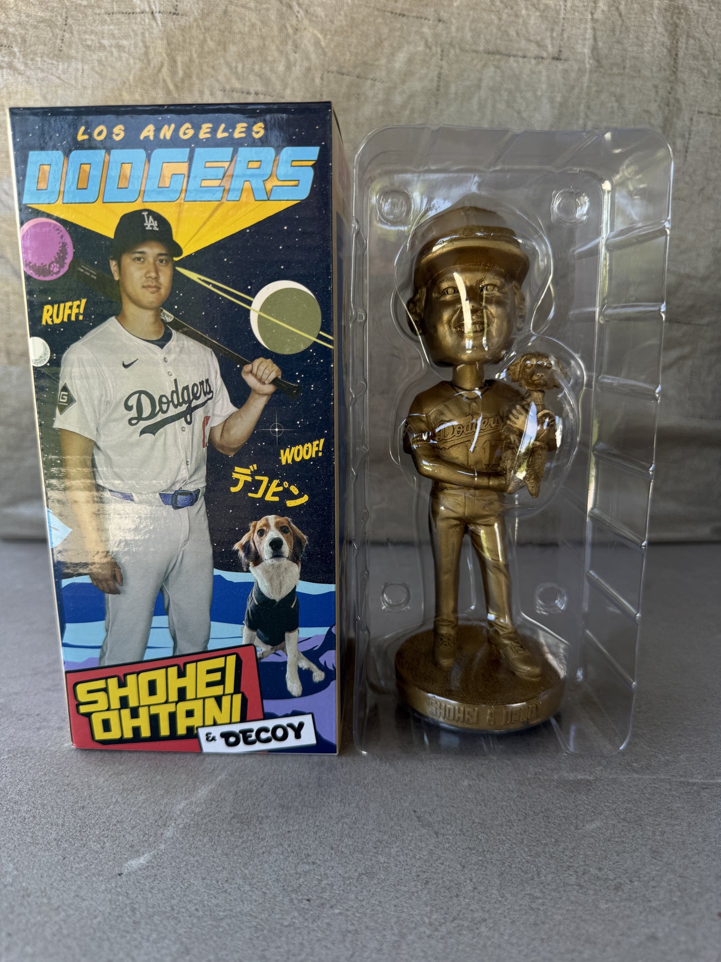 Ohtani and Decoy Gold Edition LA Dodgers Bobblehead SGA 8/28/24 /2000
