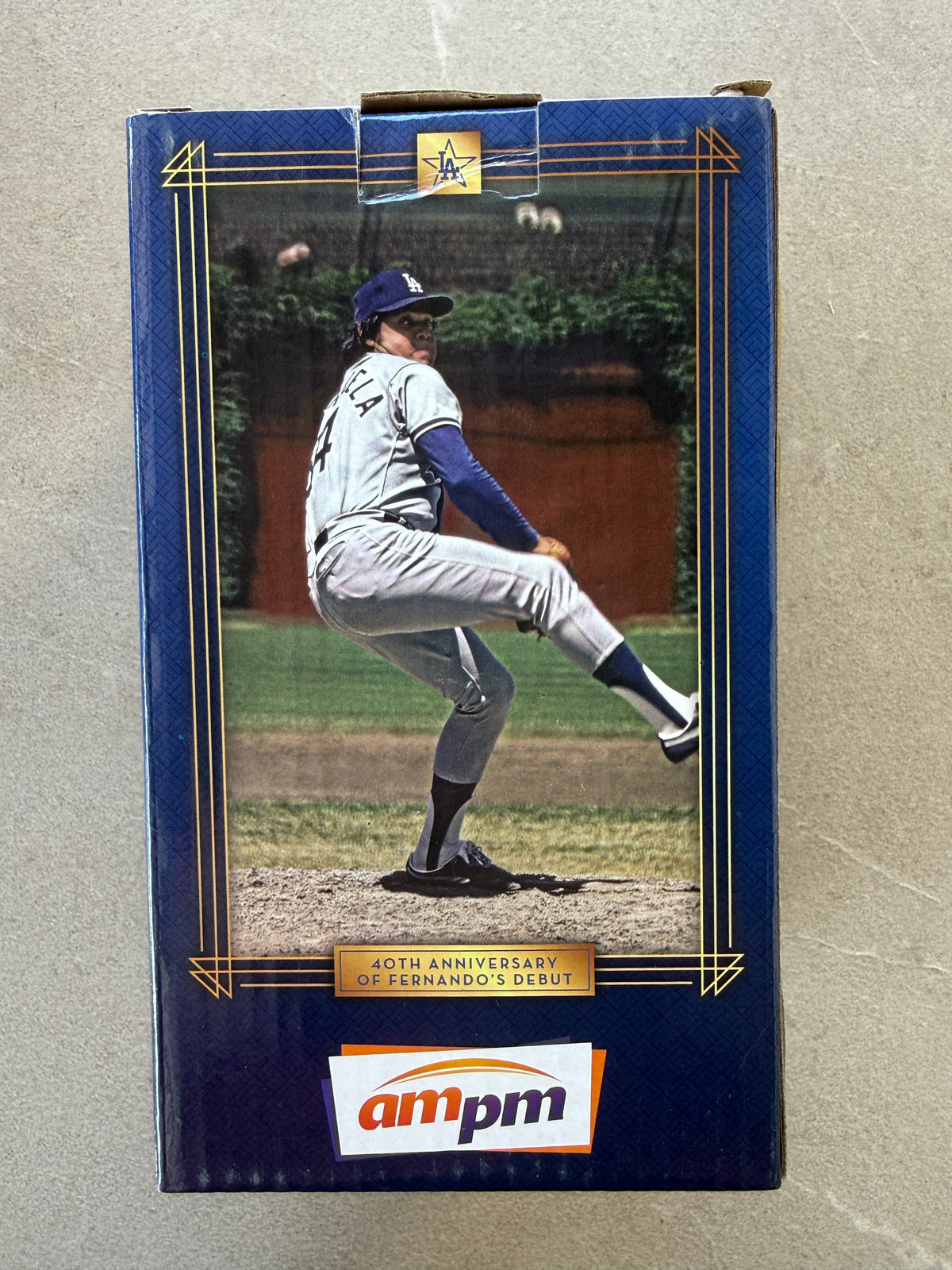 Fernando Valenzuela Fernandomania Bobblehead LA Dodgers SGA 9/15/21
