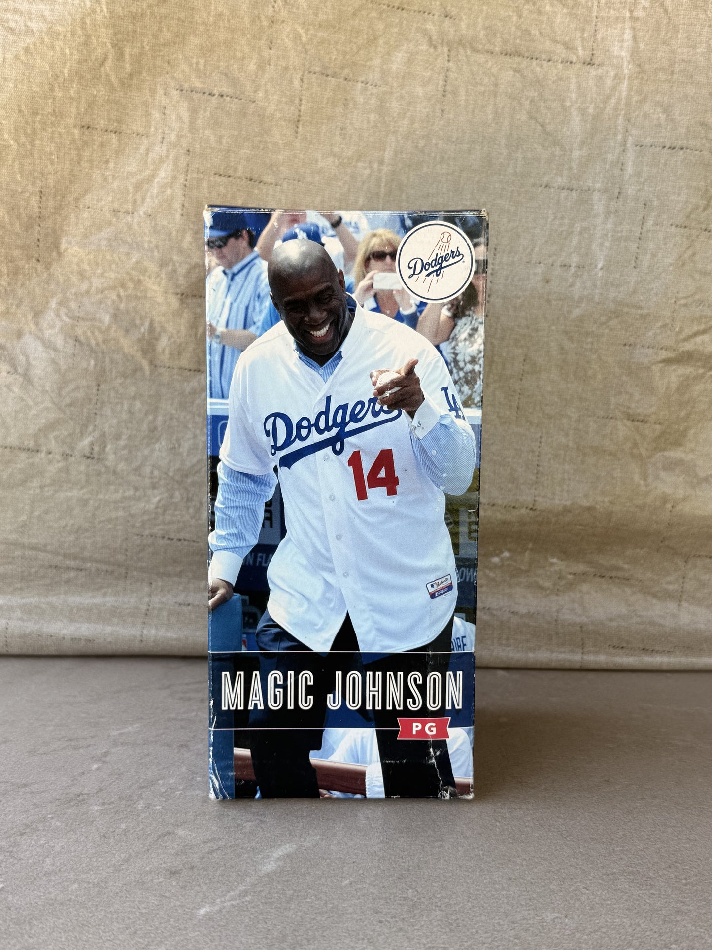 Magic Johnson Bobblehead Los Angeles Dodgers SGA 9/2/14