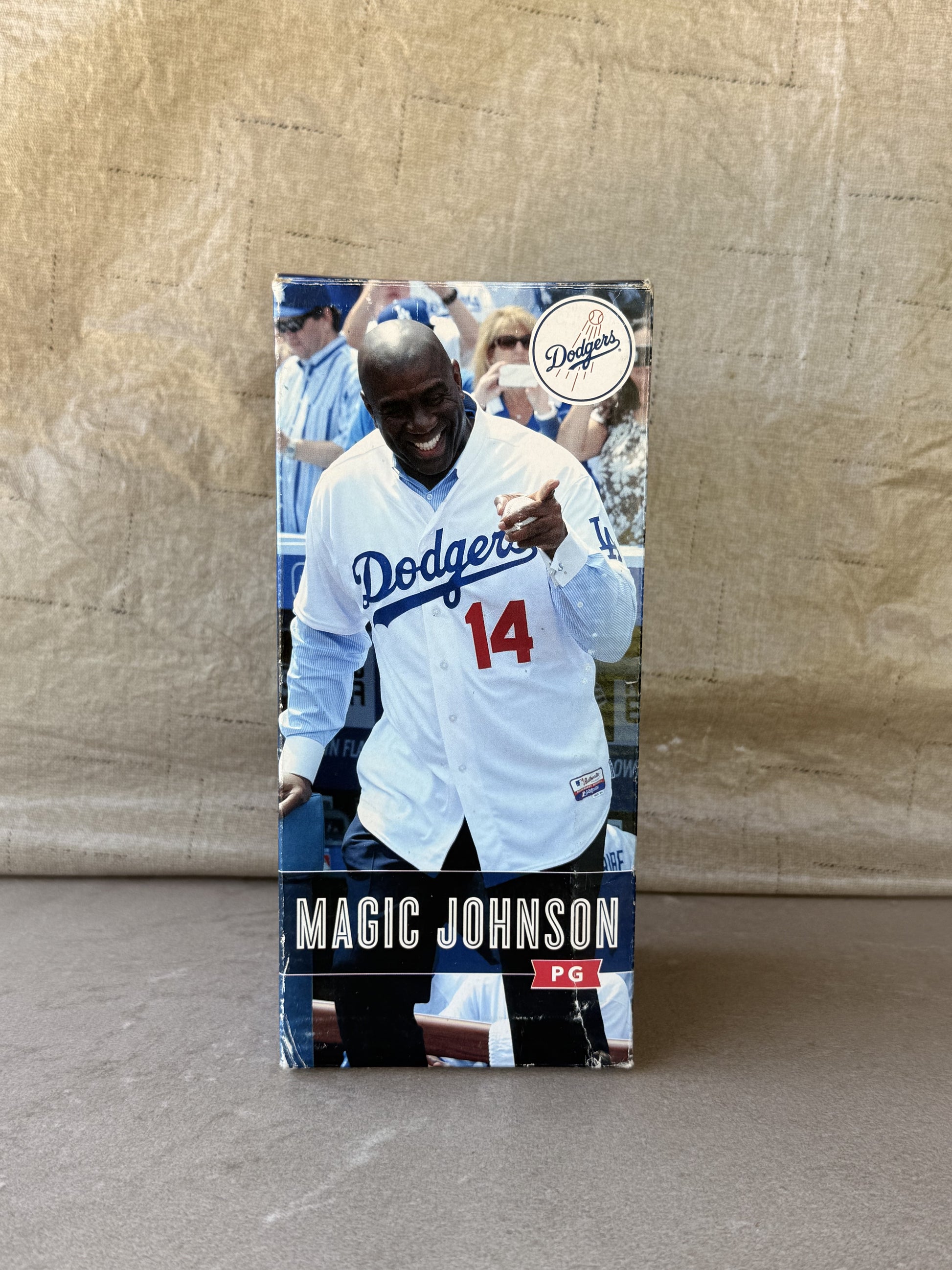 Magic Johnson Bobblehead Los Angeles Dodgers SGA 9/2/14