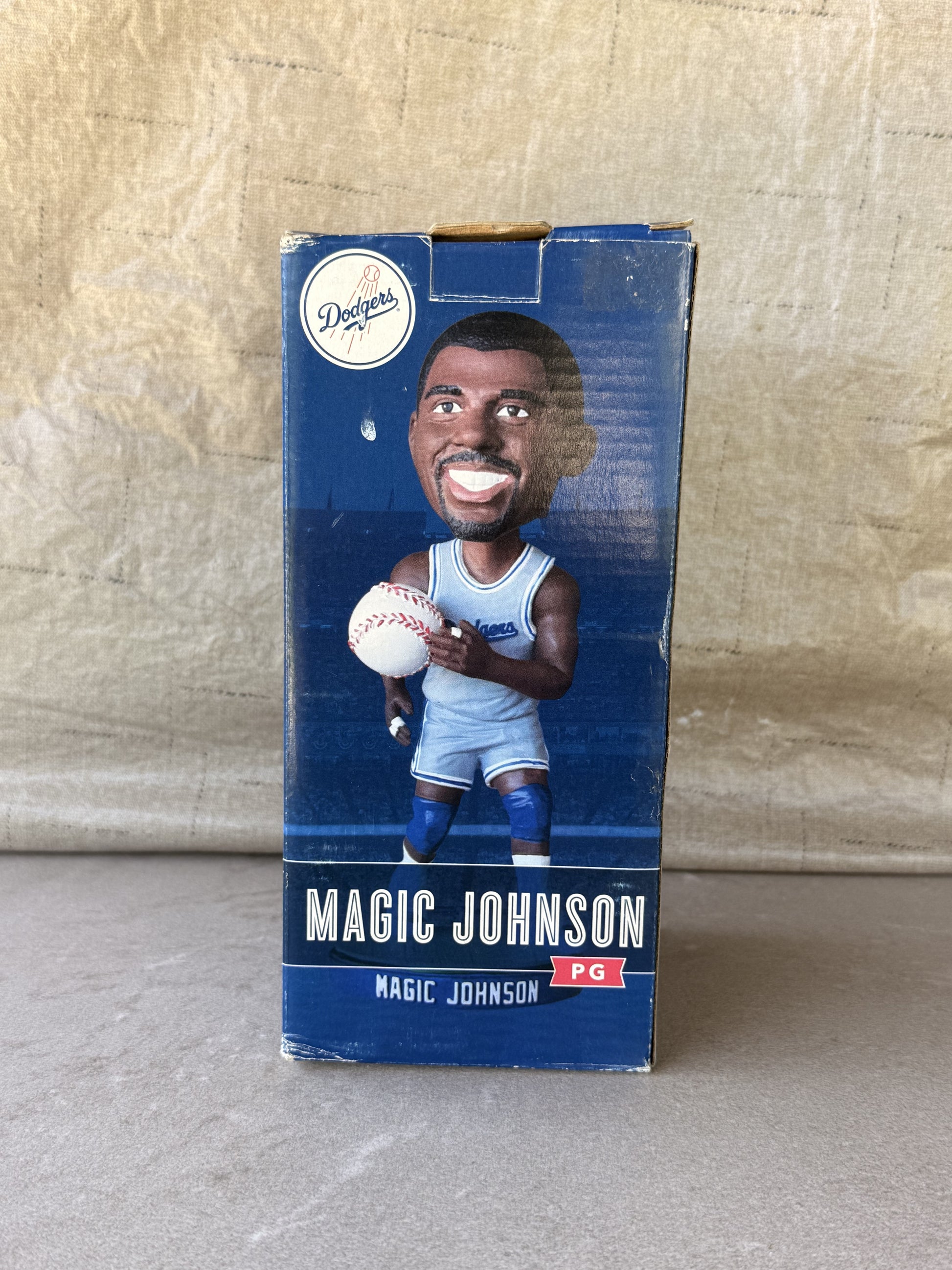 Magic Johnson Bobblehead Los Angeles Dodgers SGA 9/2/14