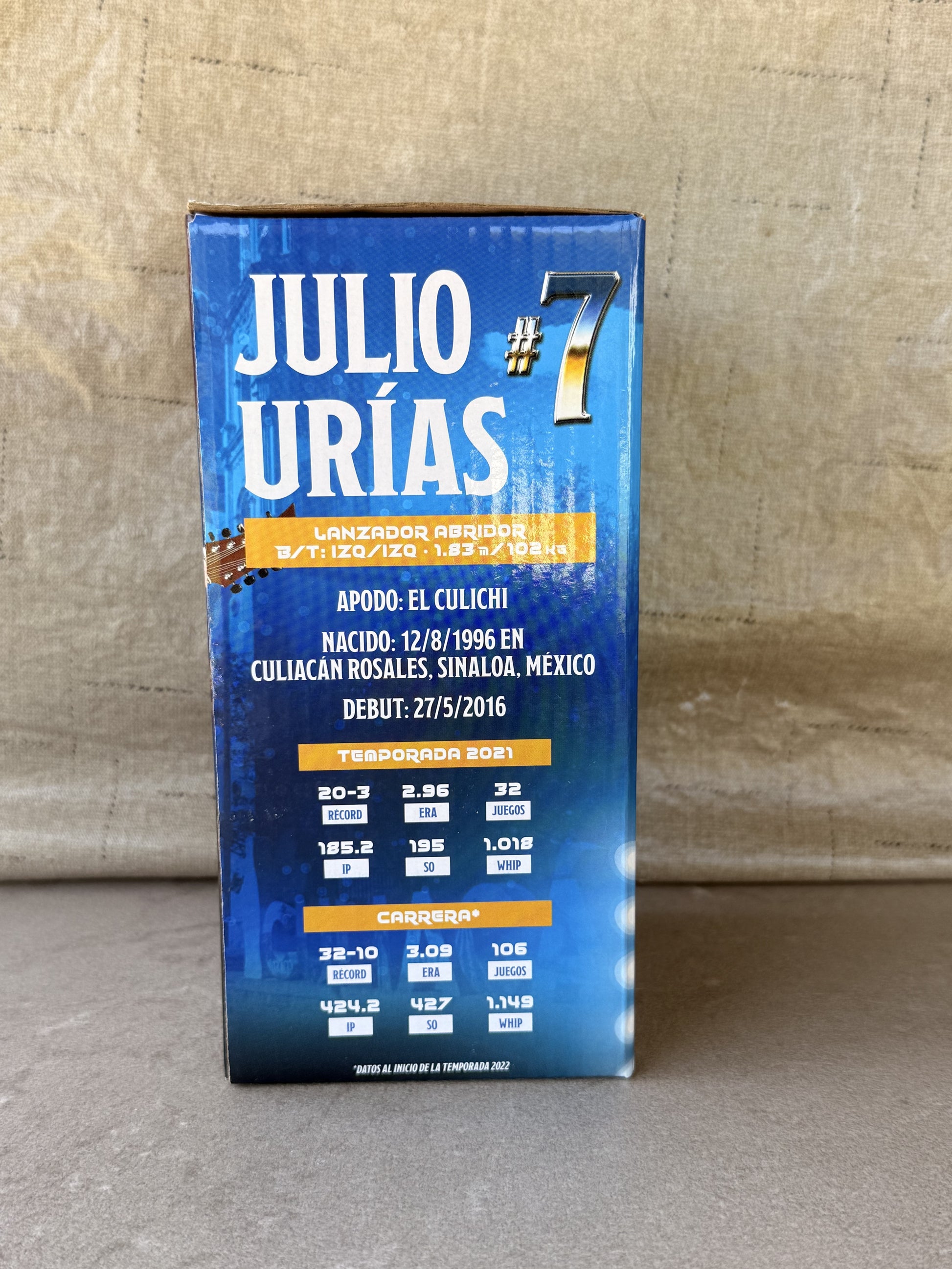Julio Urias Bobblehead LA Dodgers SGA 5/31/22