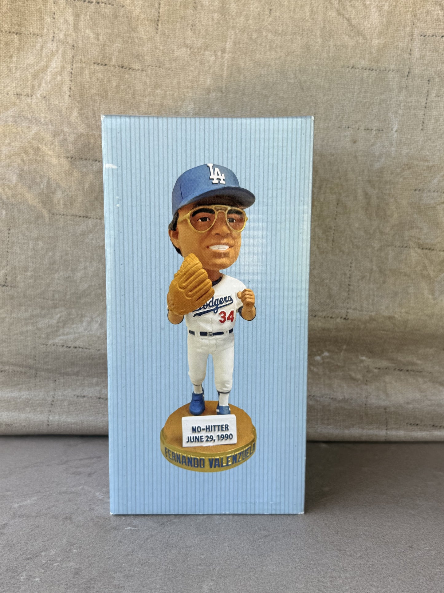 Fernando Valenzuela Bobblehead LA Dodgers SGA 8/21/12