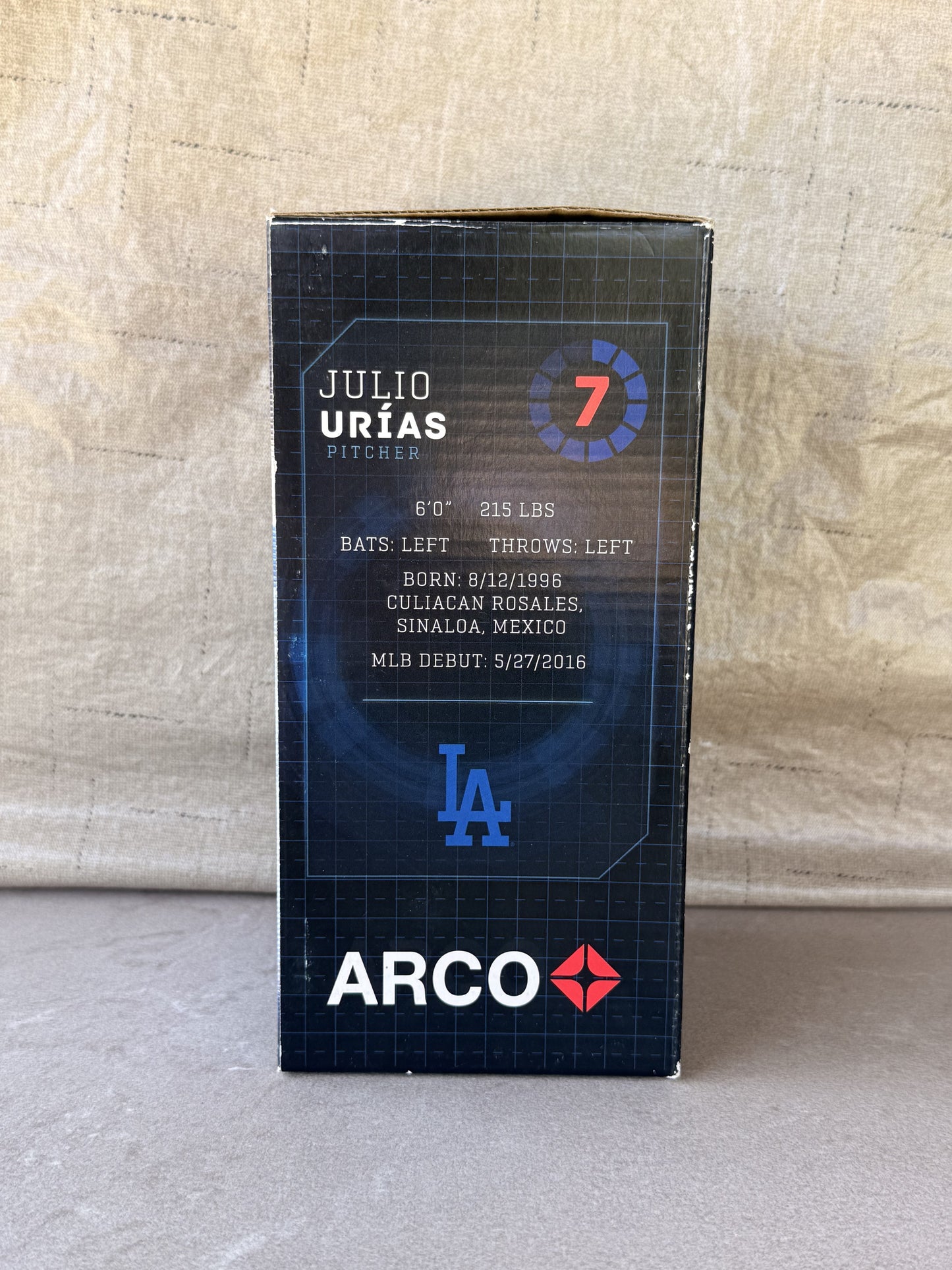 Julio Urias Bobblehead Los Angeles Dodgers SGA 9/26/17