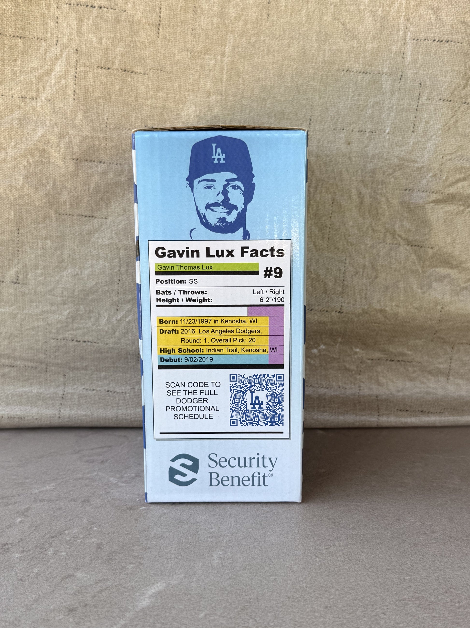 Gavin Lux LA Dodgers Bobblehead SGA 7/3/23