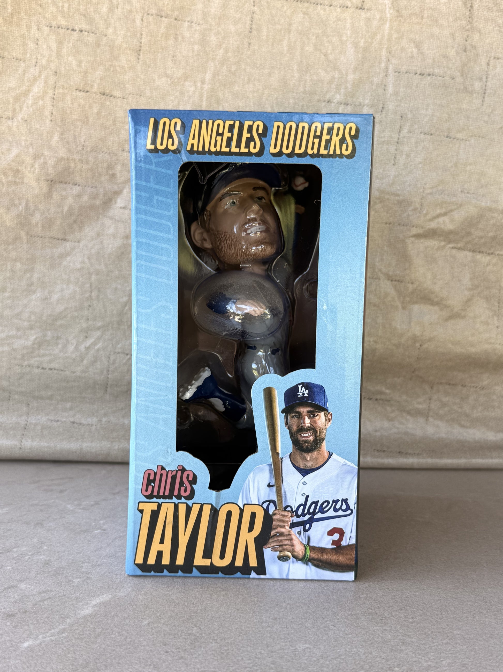 Chris Taylor LA Dodgers Bobblehead SGA 8/29/23