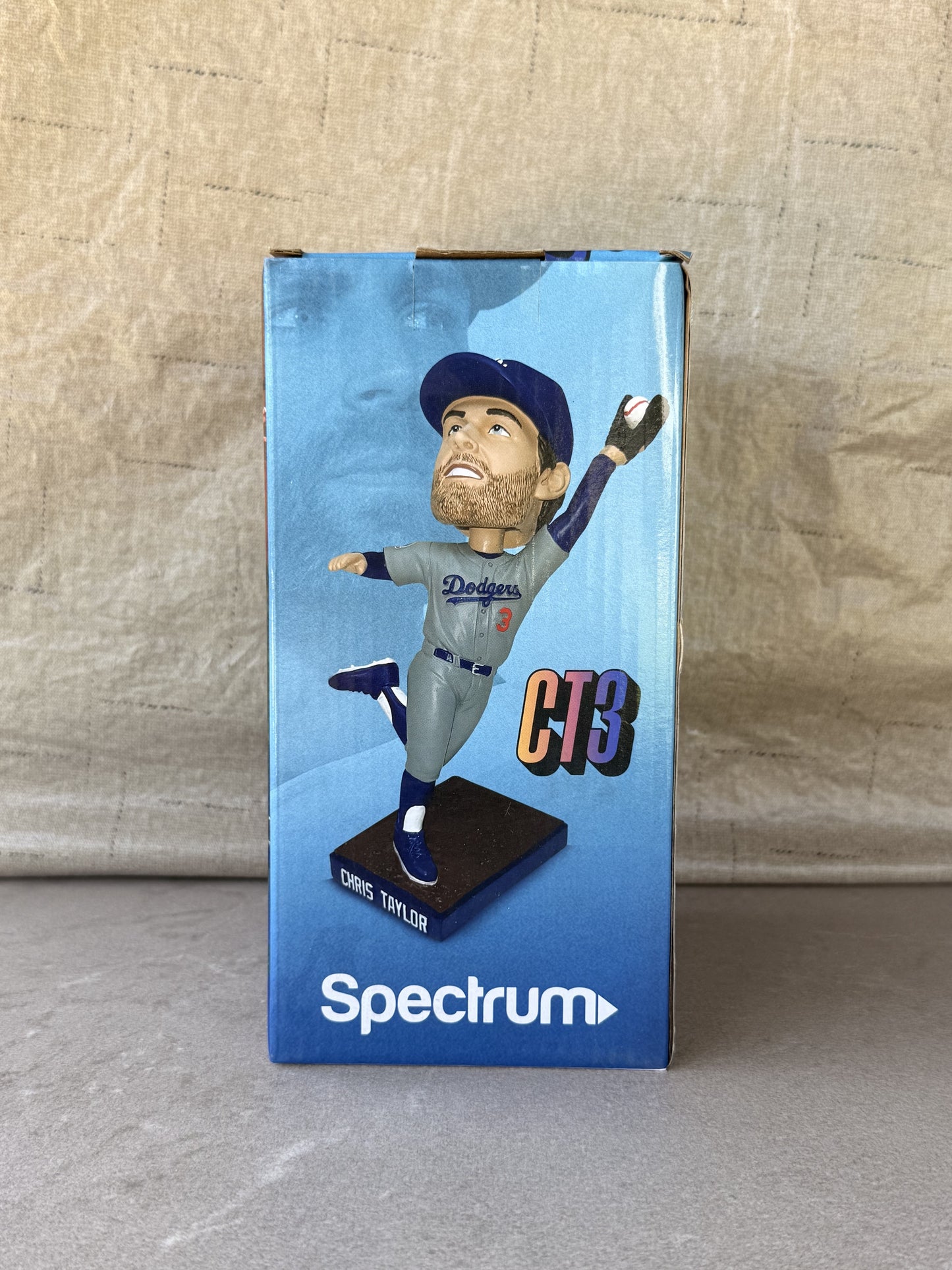 Chris Taylor LA Dodgers Bobblehead SGA 8/29/23