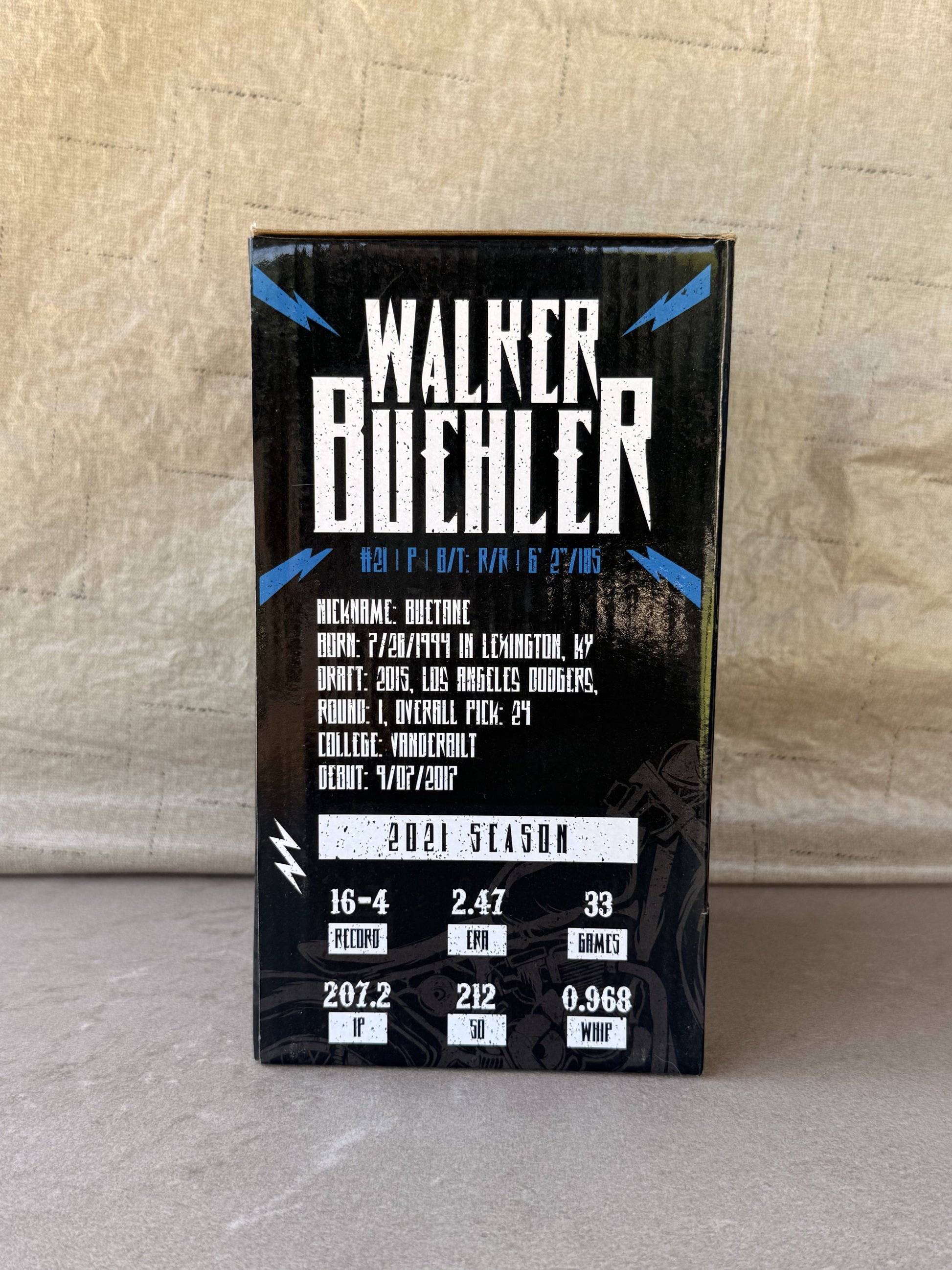 Walker Buehler LA Dodgers Bobblehead SGA 5/16/22