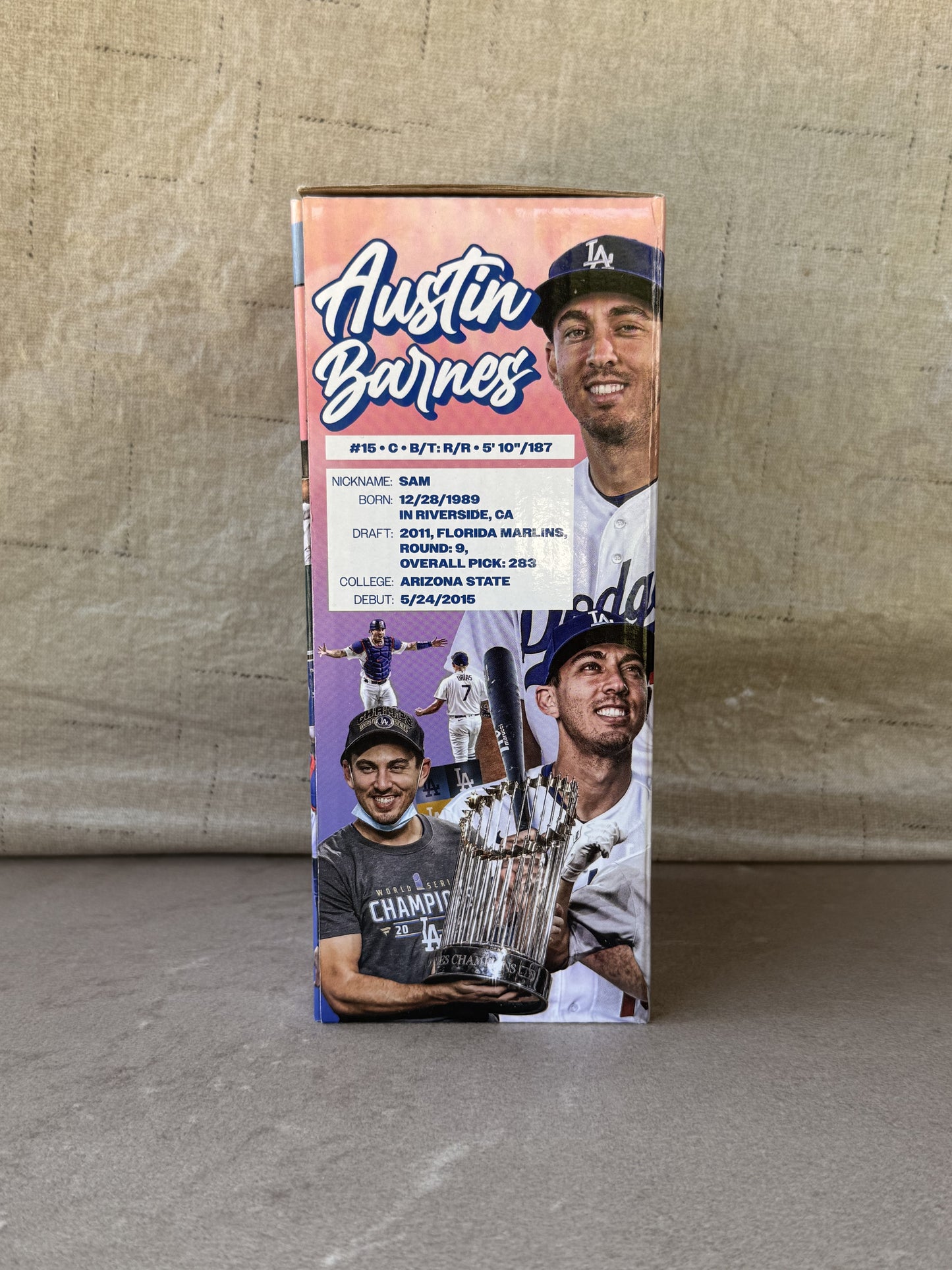 Austin Barnes LA Dodgers Bobblehead SGA 9/24/22