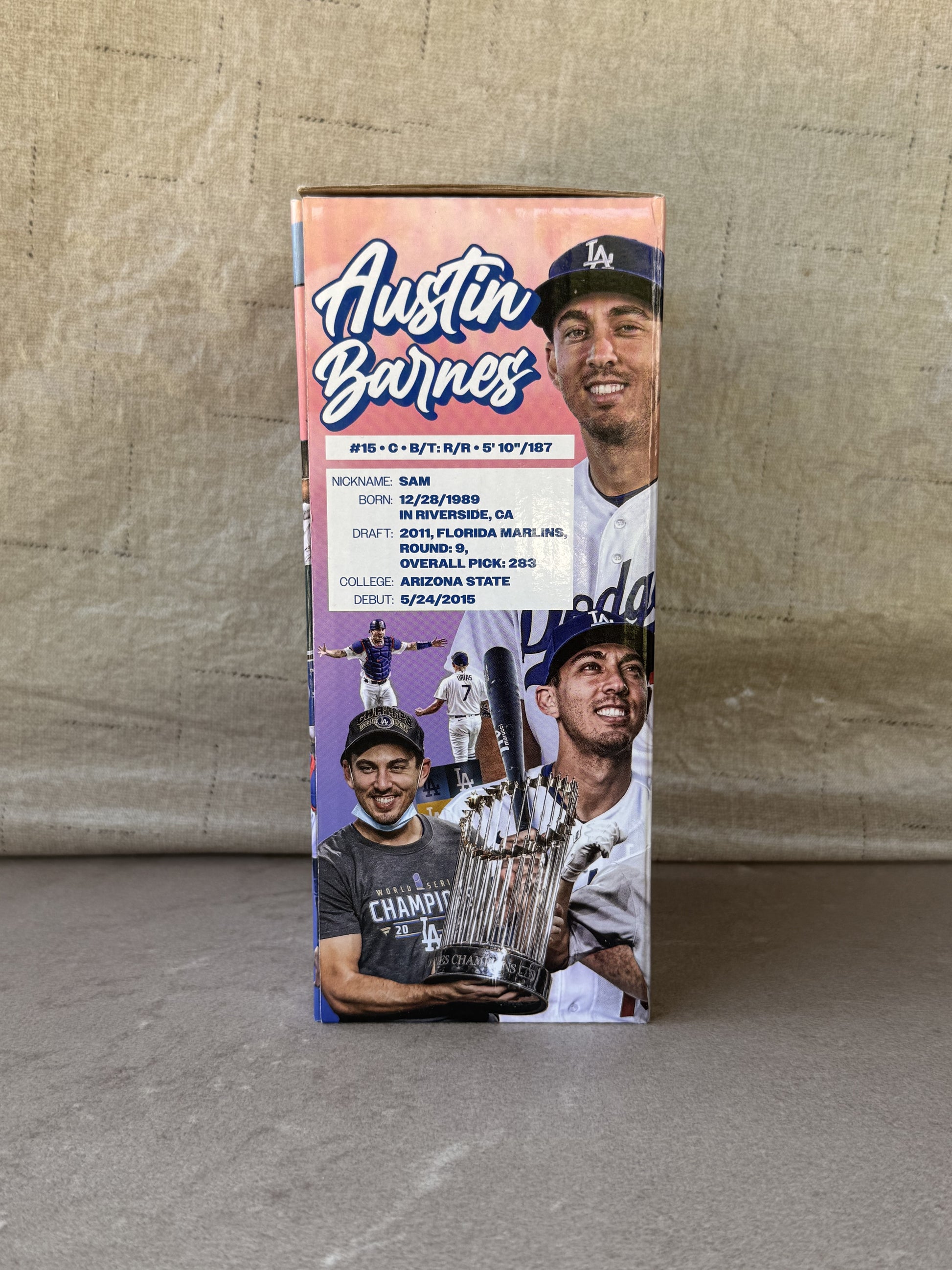 Austin Barnes LA Dodgers Bobblehead SGA 9/24/22