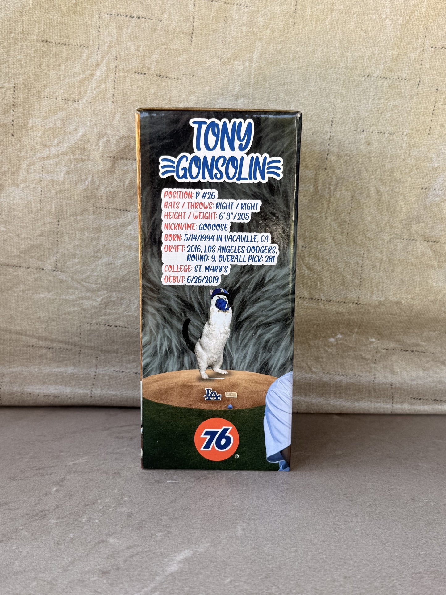 Tony Gonsolin Bobblehead LA Dodgers SGA 6/7/23