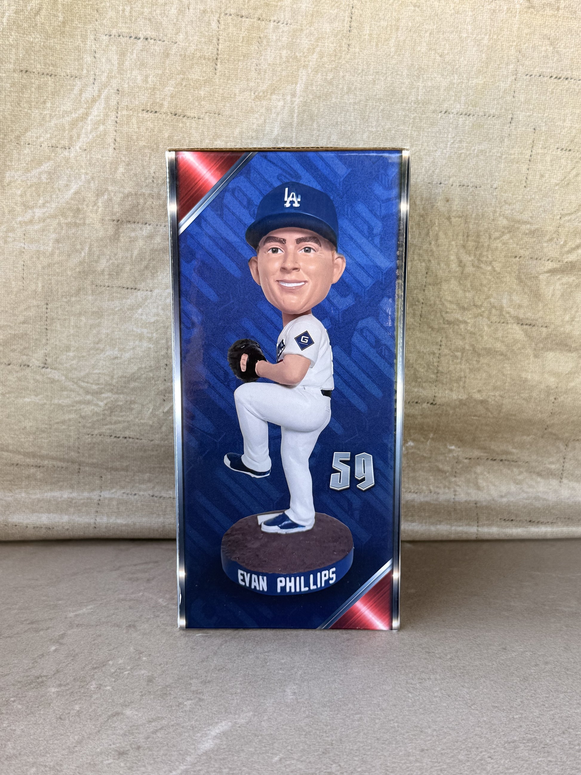 Evan Phillips Bobblehead LA Dodgers SGA 9/7/24