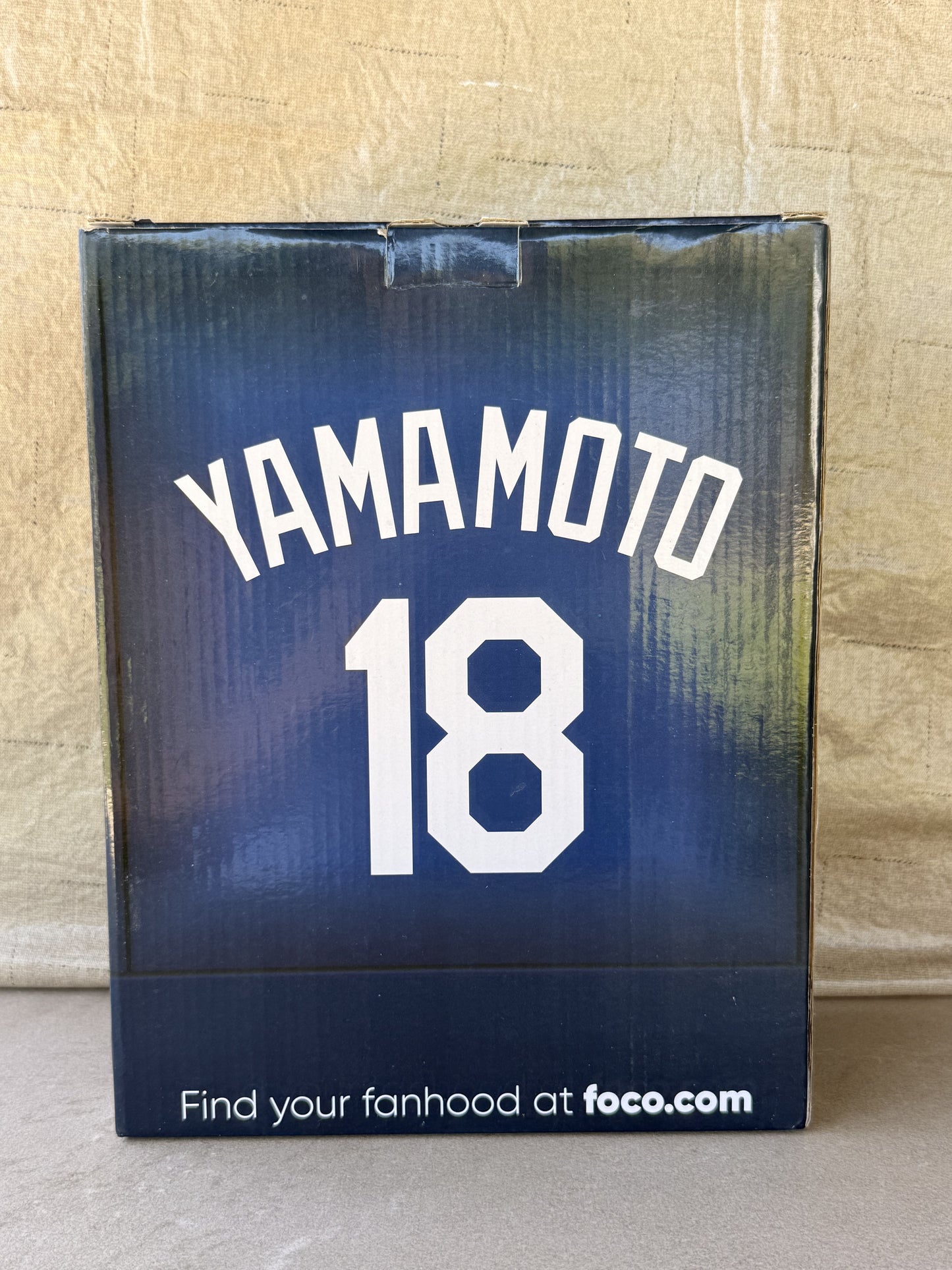 Yoshinobu Yamamoto Stadium Exclusive FOCO Bobblehead