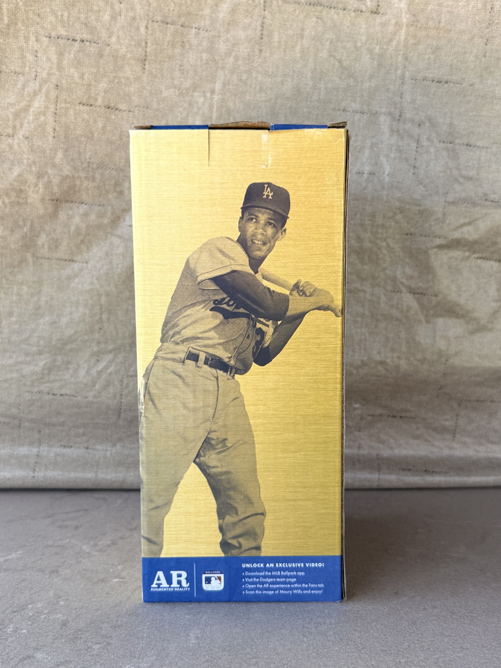Maury Wills Legends of Dodgers Baseball Bobblehead LA Dodgers SGA 4/16/22