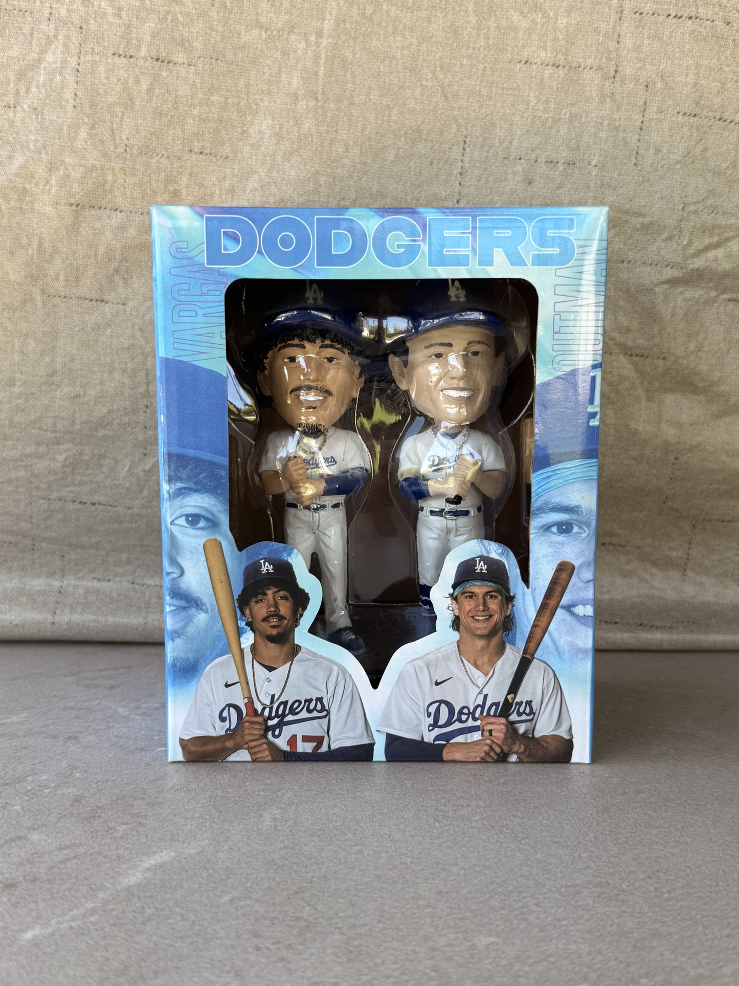 Miguel Vargas and James Outman The Rookies Dual Bobblehead LA Dodgers SGA 8/31/23