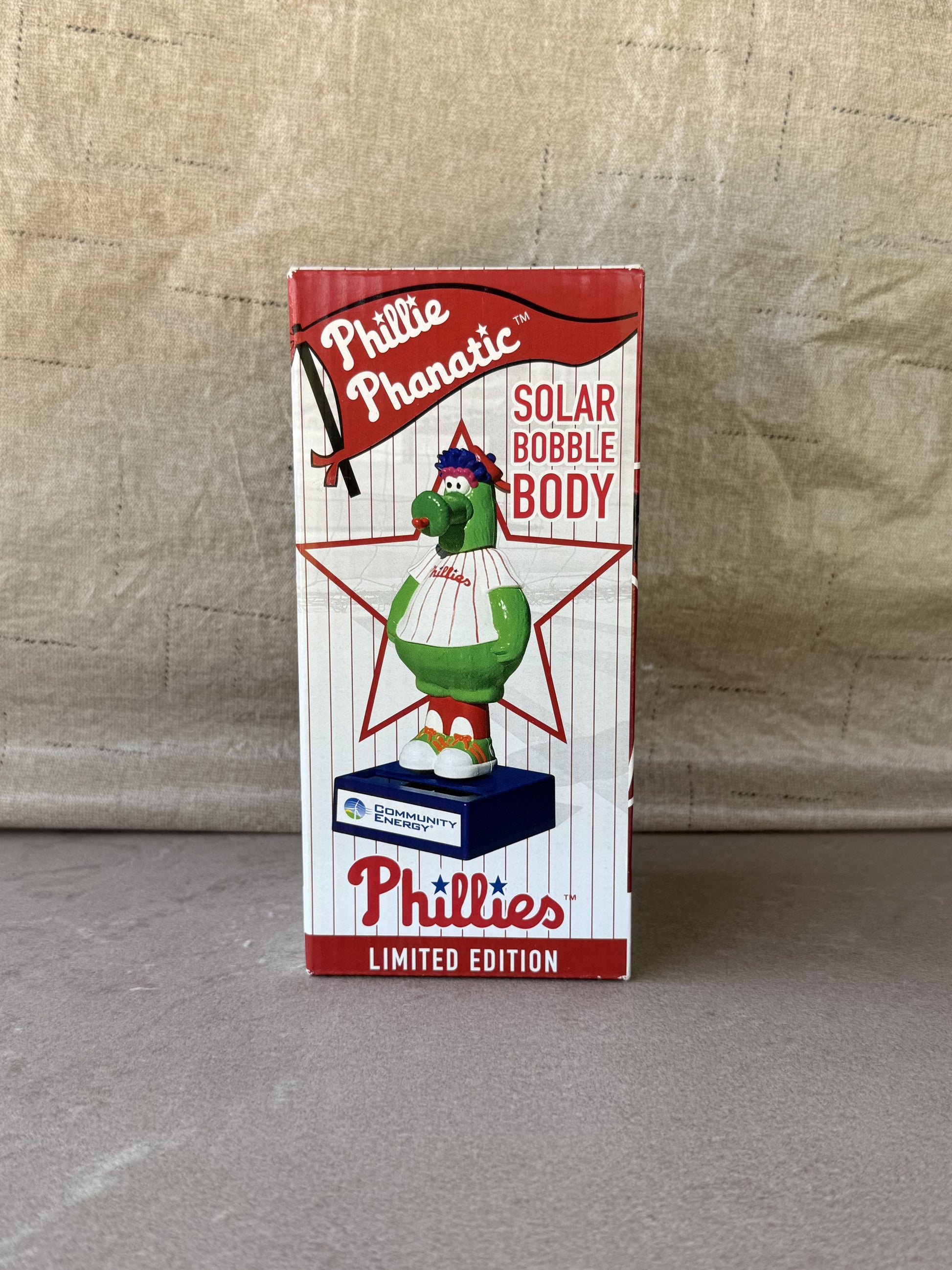 Phillie Phanatic Solar Bobble Body Philadelphia Phillies SGA 7/30/17