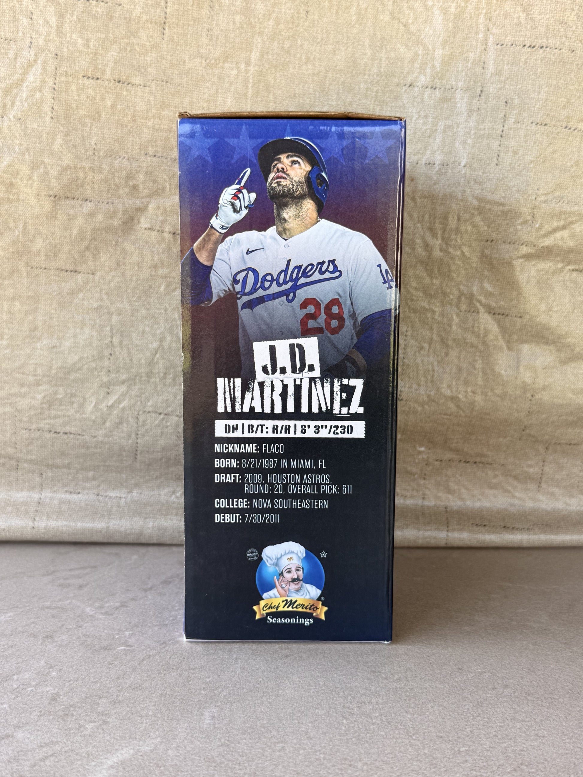 JD Martinez LA Dodgers Bobblehead SGA 8/16/23