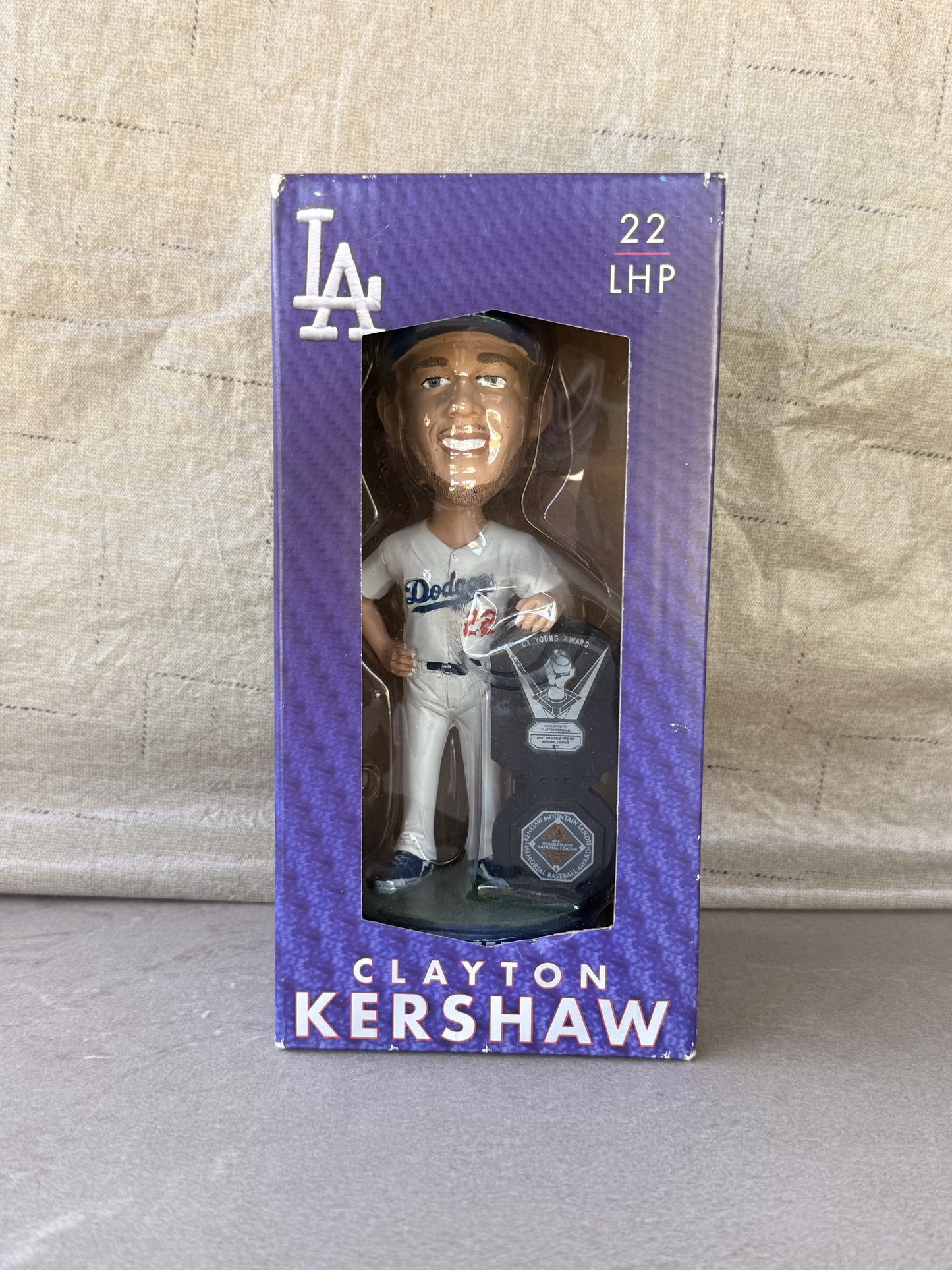 Clayton Kershaw 2014 MVP & CY Young Bobblehead LA Dodgers SGA 5/12/15