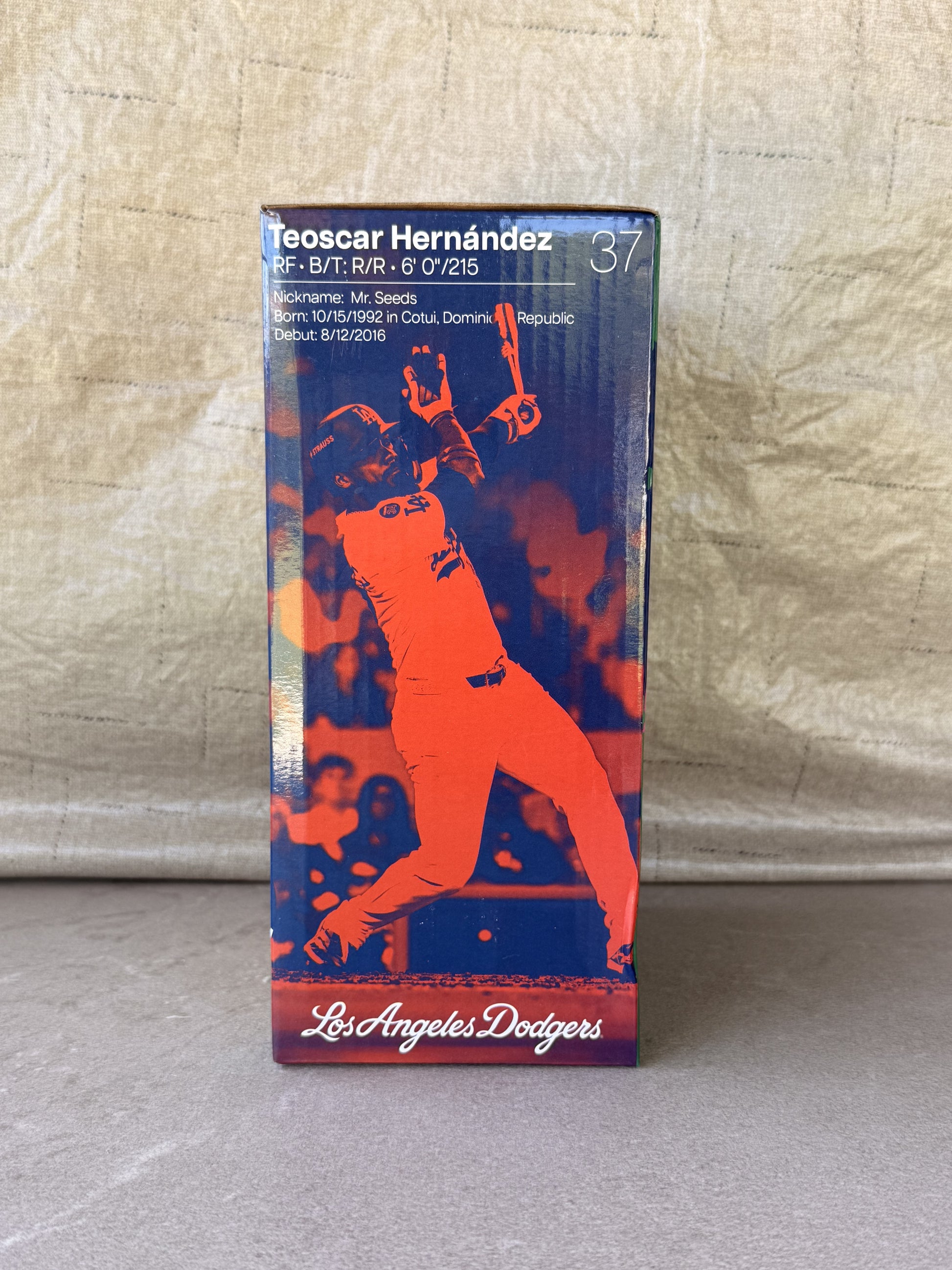 Teoscar Hernandez Bobblehead LA Dodgers SGA 7/22/25