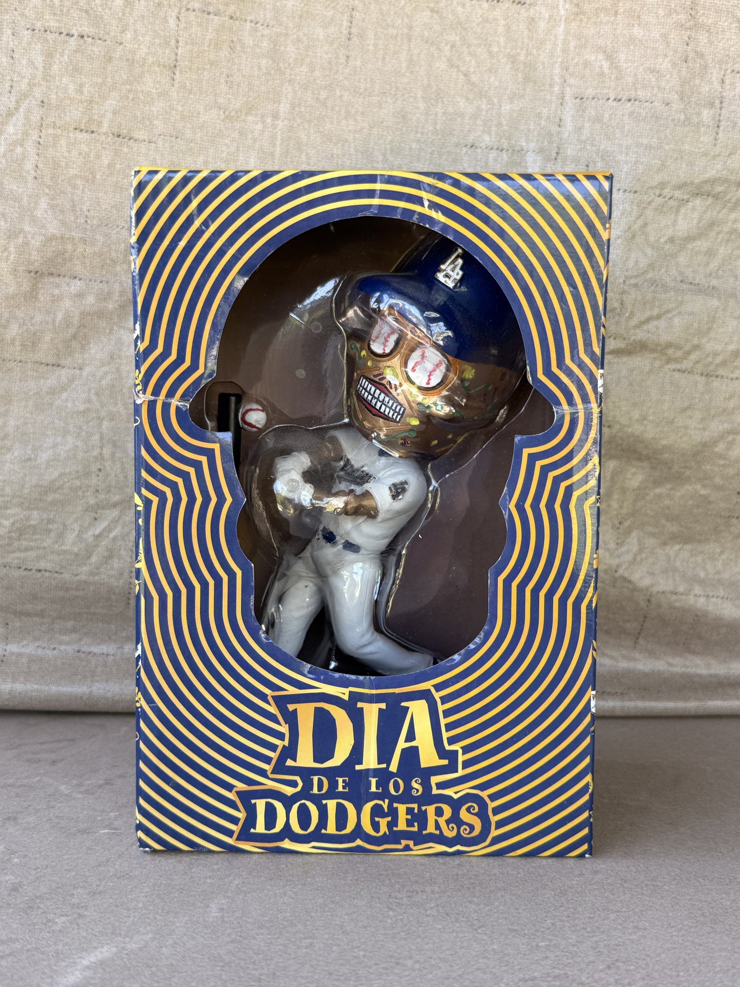 Dia De Los Dodgers Sugar Skull Bobblehead LA Dodgers SGA 9/20/22