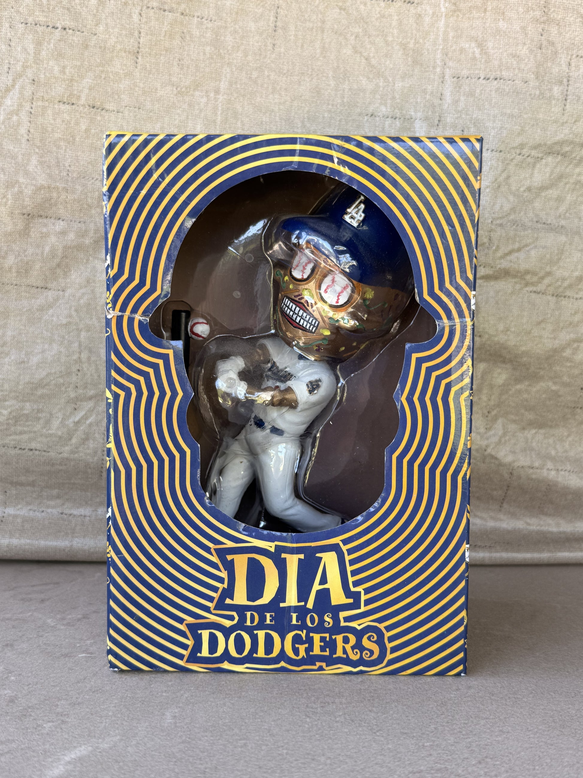 Dia De Los Dodgers Sugar Skull Bobblehead LA Dodgers SGA 9/20/22