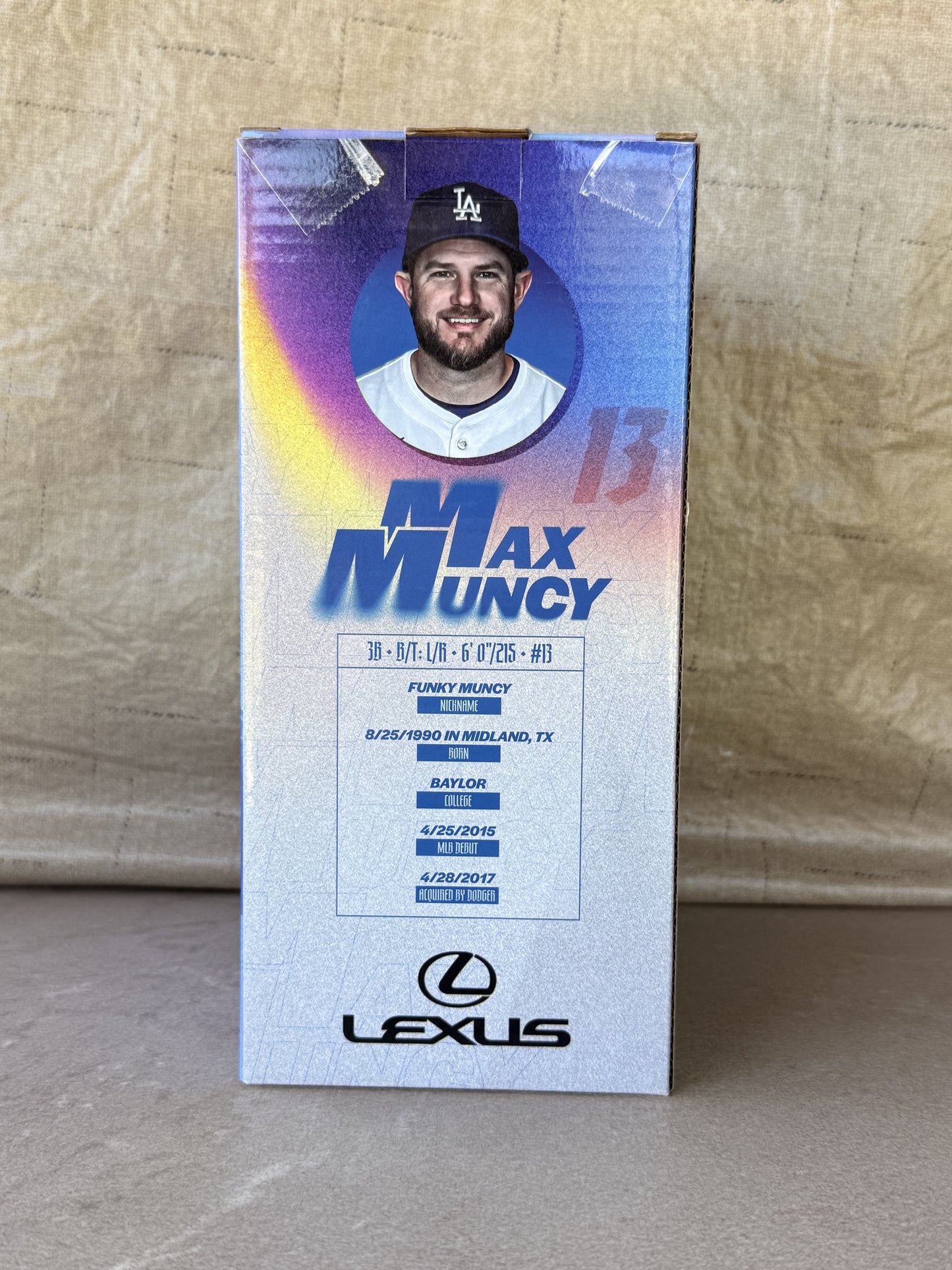 Max Muncy Bobblehead LA Dodgers SGA 9/11/24