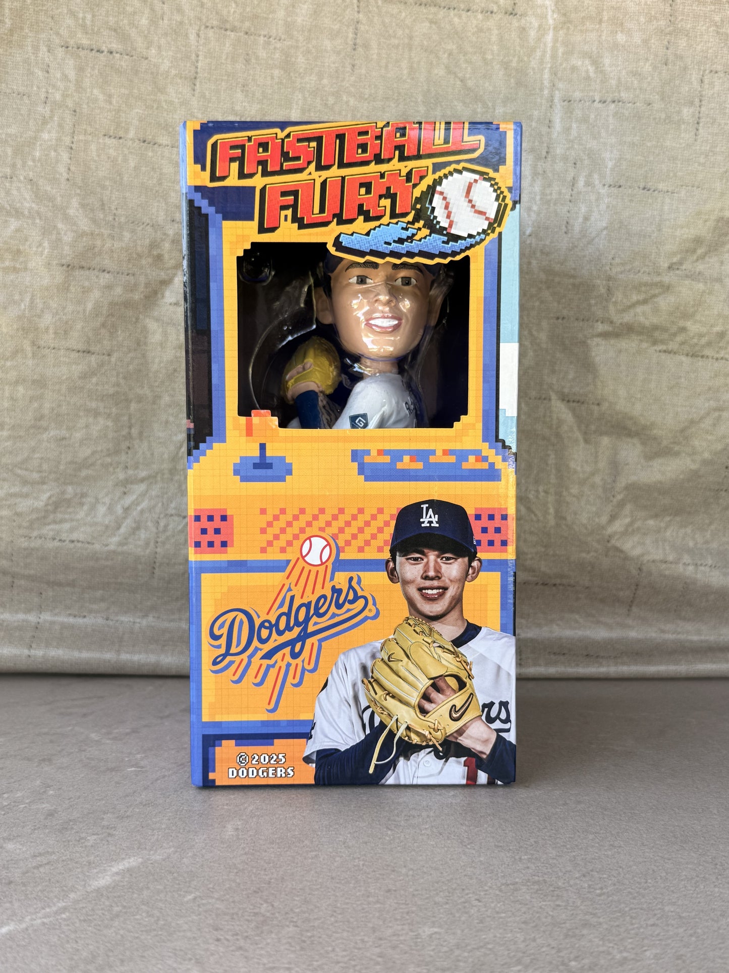 Roki Sasaki Fastball Fury Bobblehead LA Dodgers SGA 8/4/25