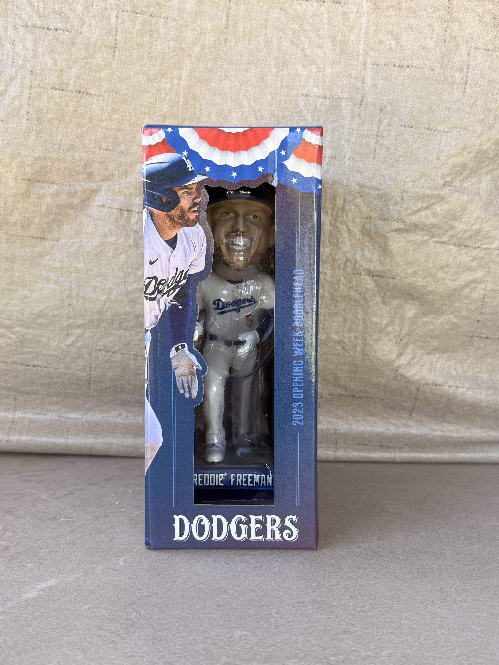 Freddie Freeman 2023 Opening Week Bobblehead LA Dodgers SGA 4/1/23