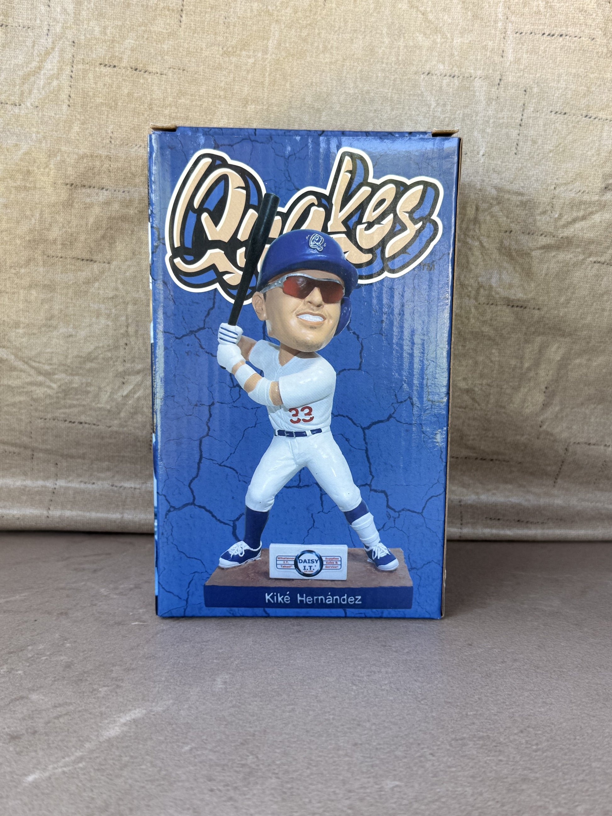 Kike Hernandez Rancho Cucamonga Quakes Bobblehead SGA 6/29/18